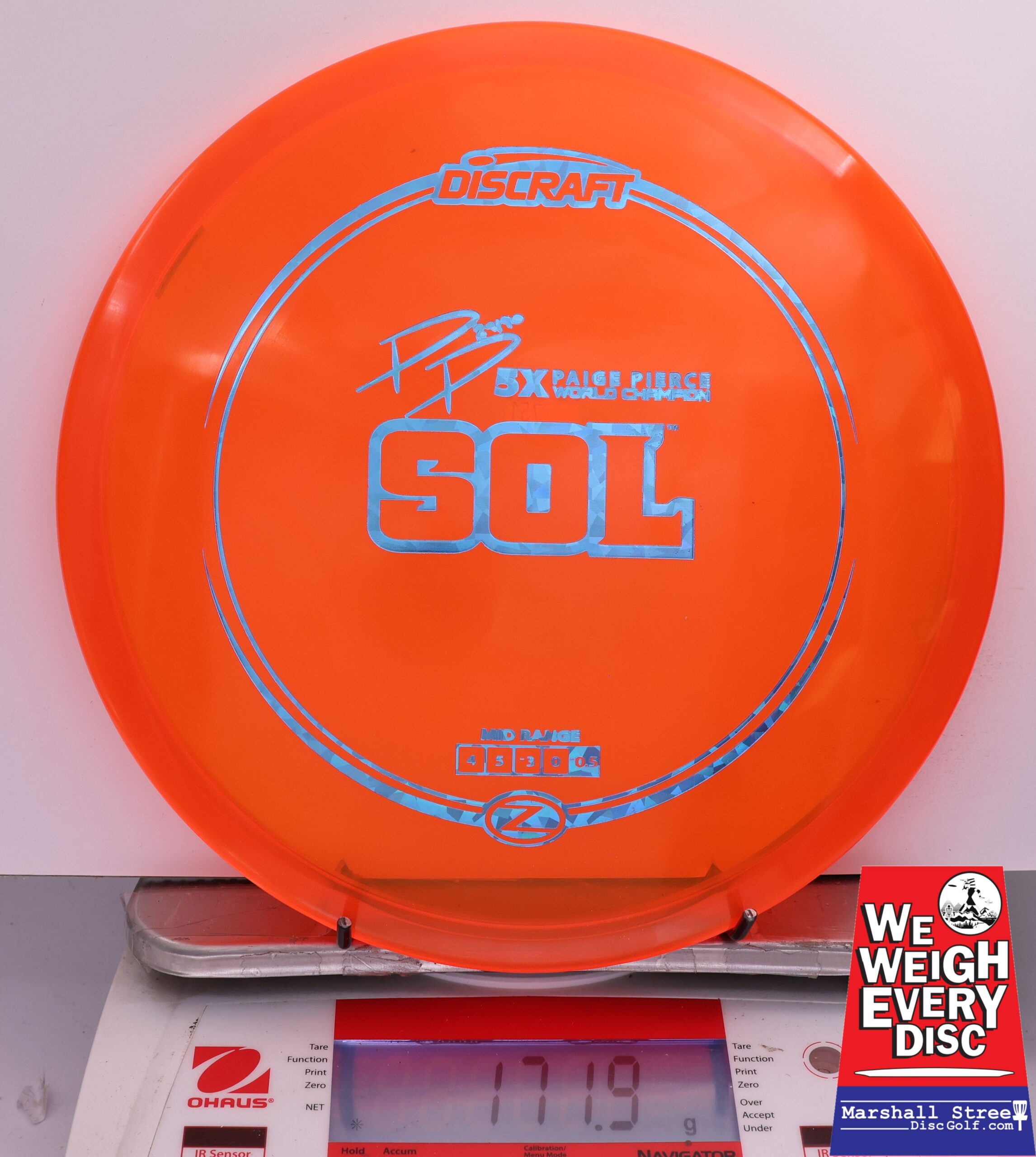 495151 Z Sol, Paige Pierce 5X - #751 Orange, 172