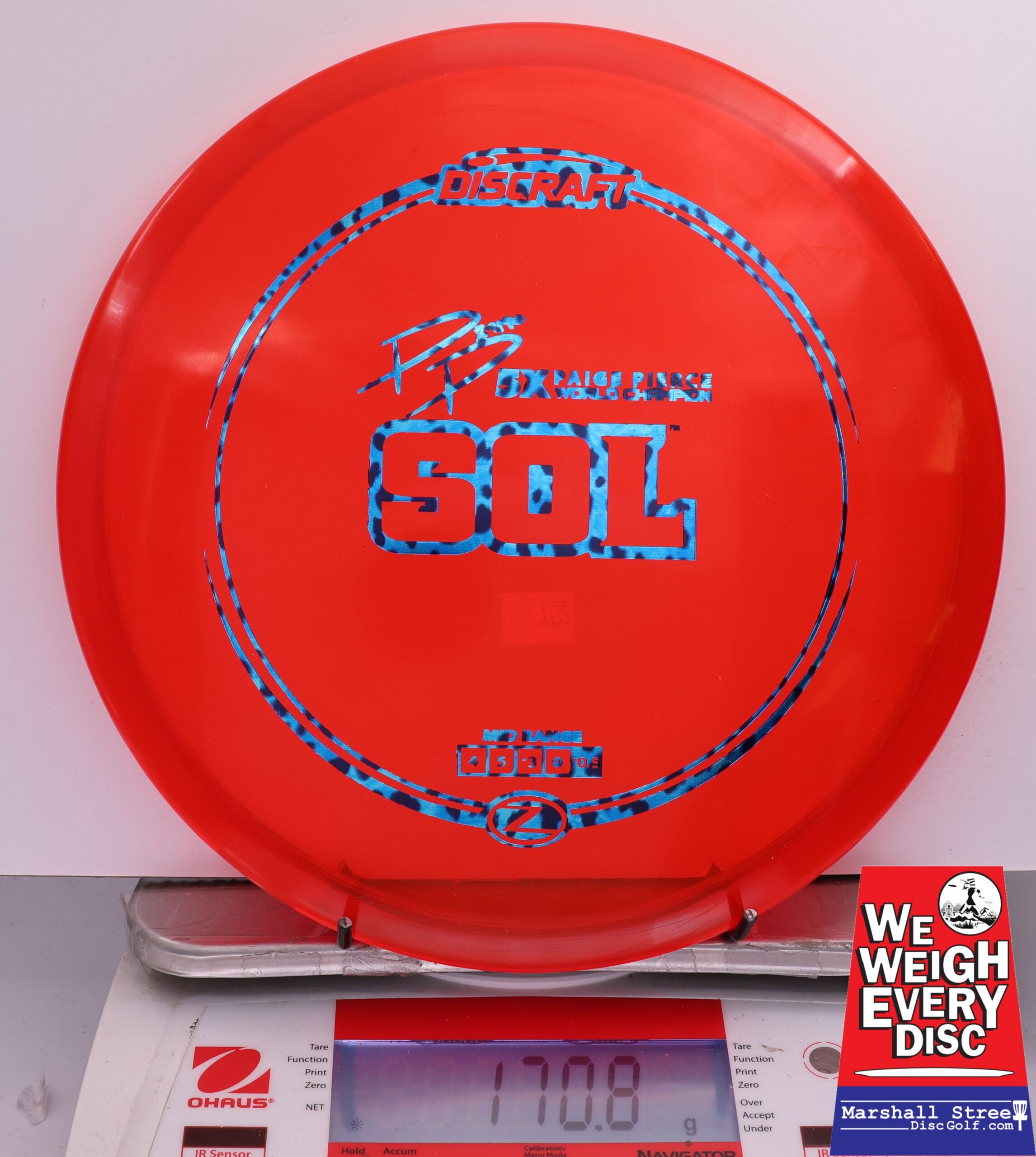 495152 Z Sol, Paige Pierce 5X - #752 Red, 171