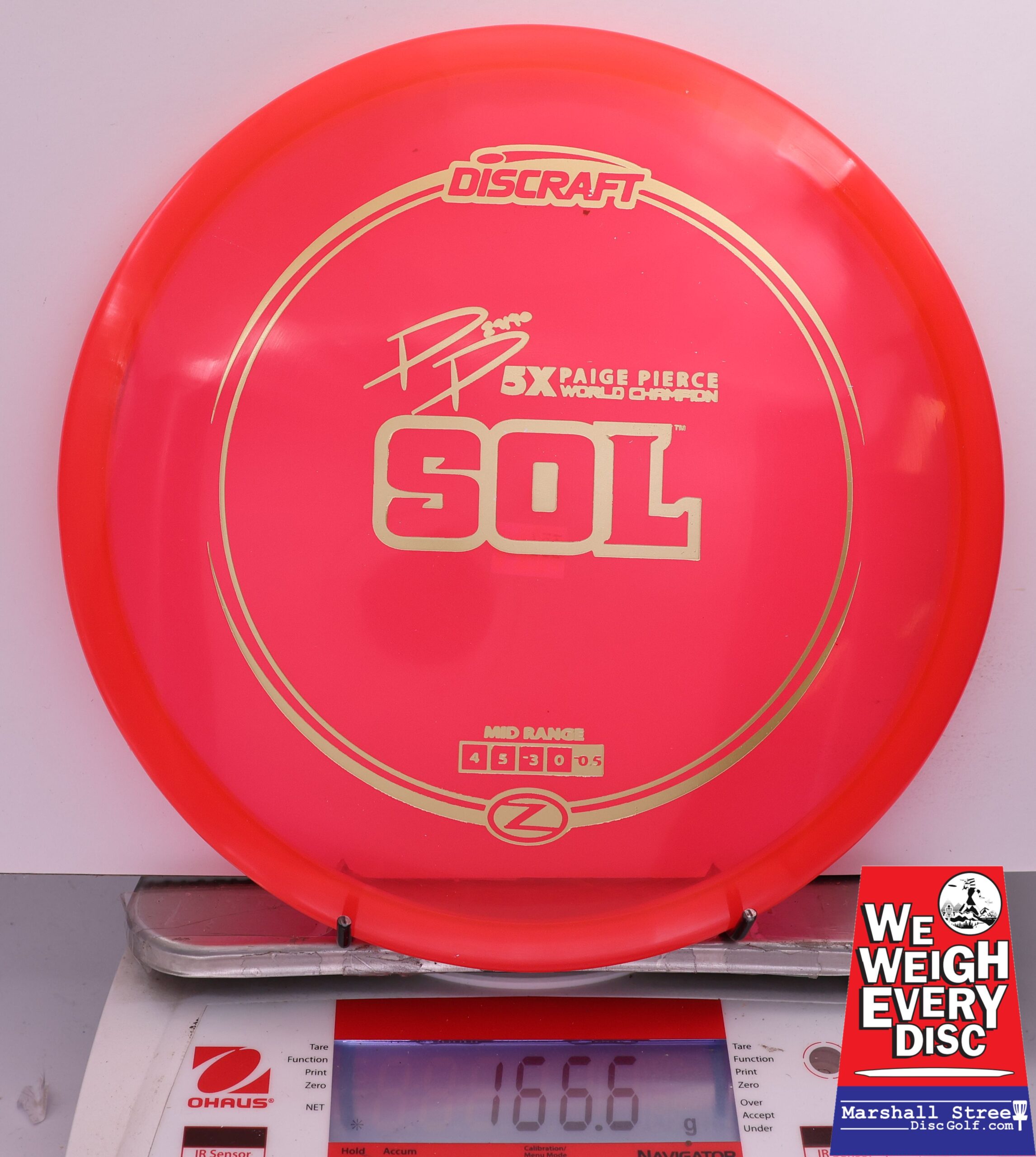 495155 Z Sol, Paige Pierce 5X - #755 Red, 167