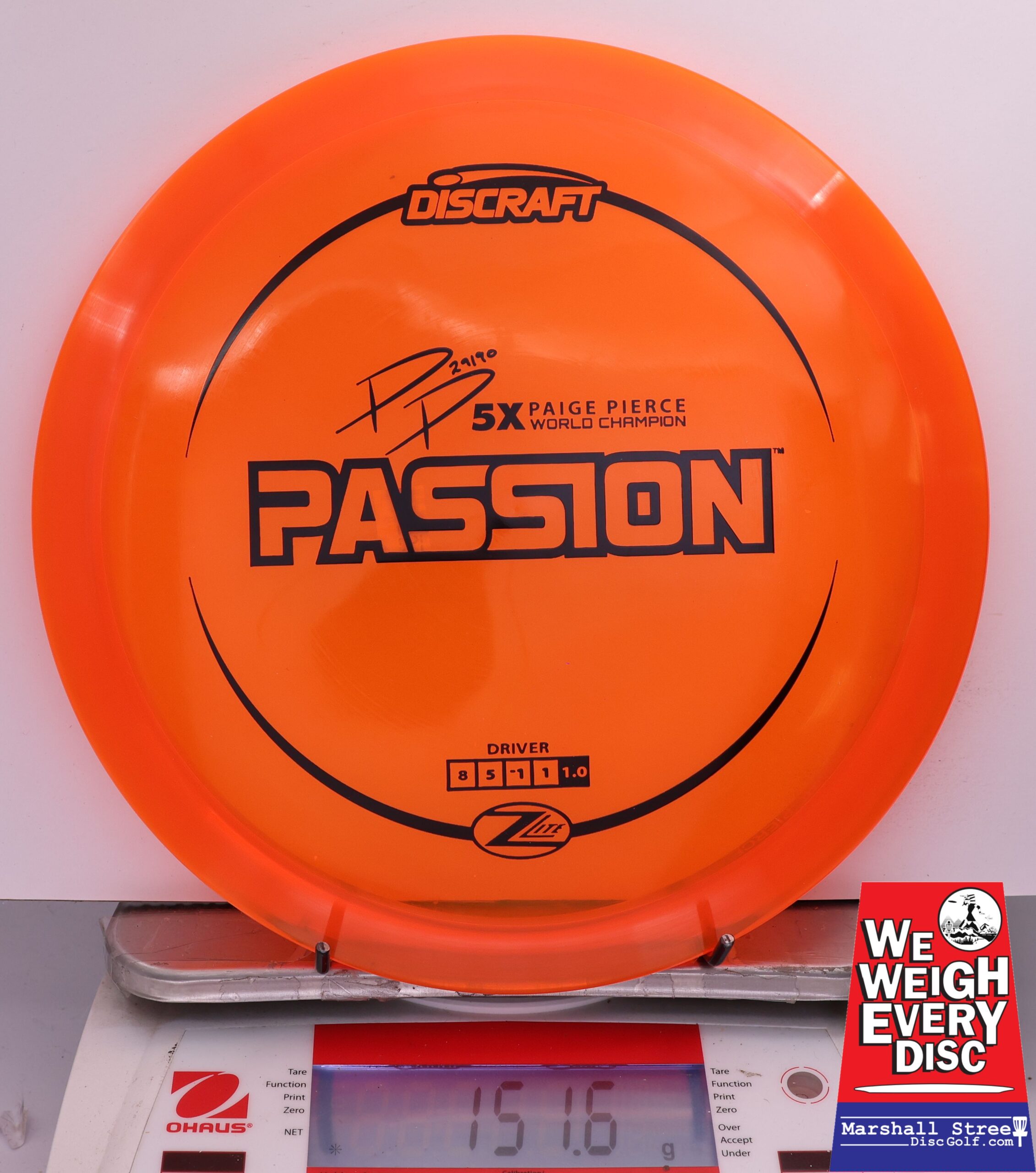 495181 Z Lite Passion, Paige Pierce 5x - #751 Orange, 152