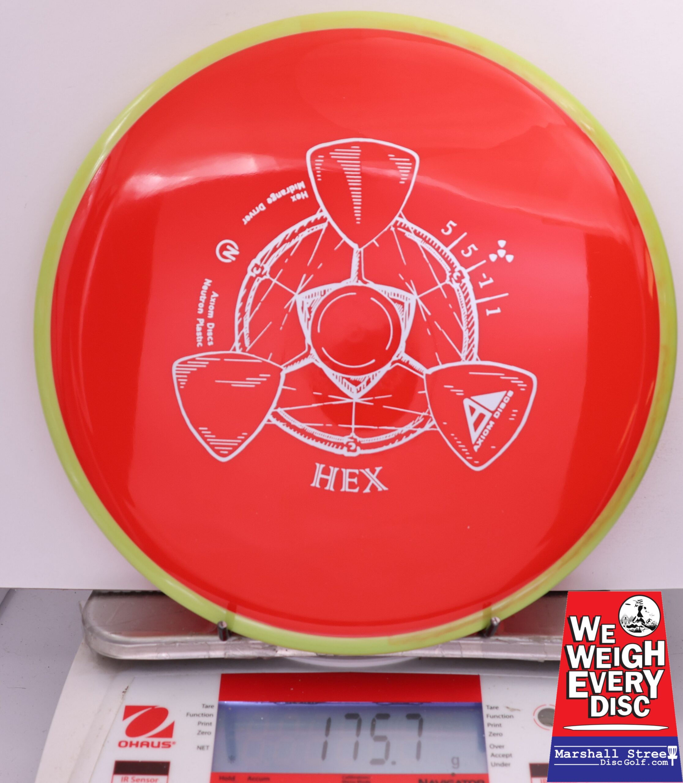 496798 Neutron Hex - #883 Yellow-Red, 176
