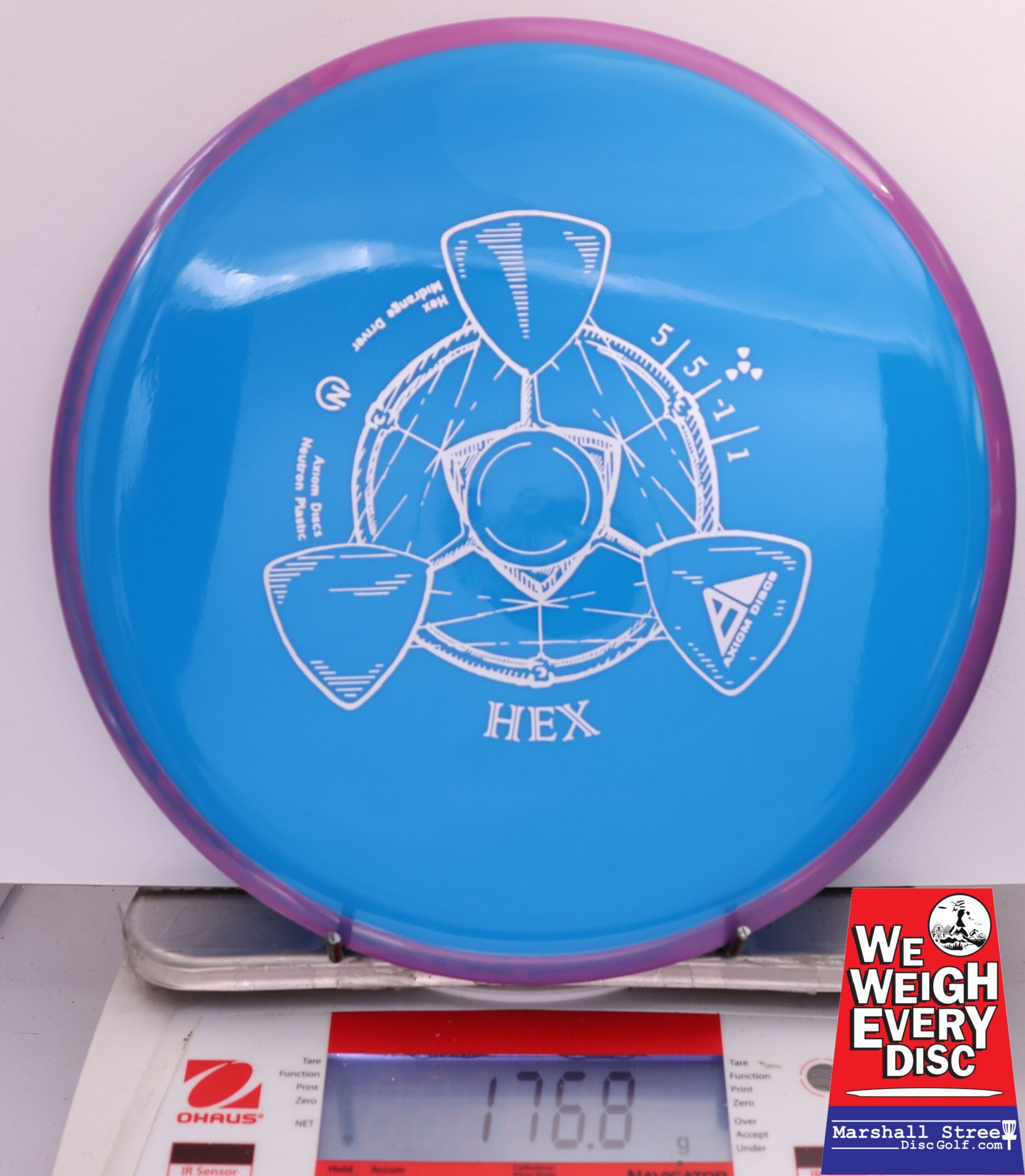 496830 Neutron Hex - #890 Purple-Blue, 177