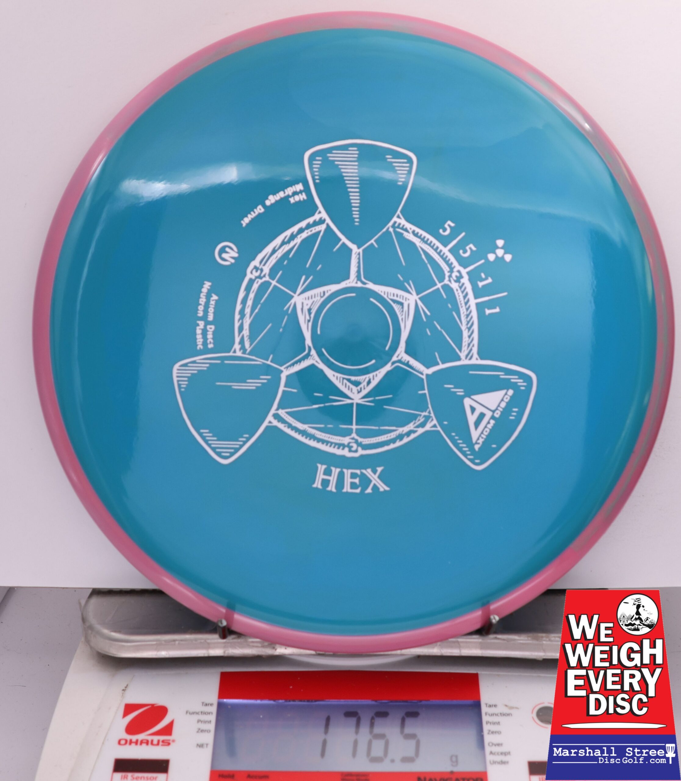 496856 Neutron Hex - #891 Red-Blue, 177