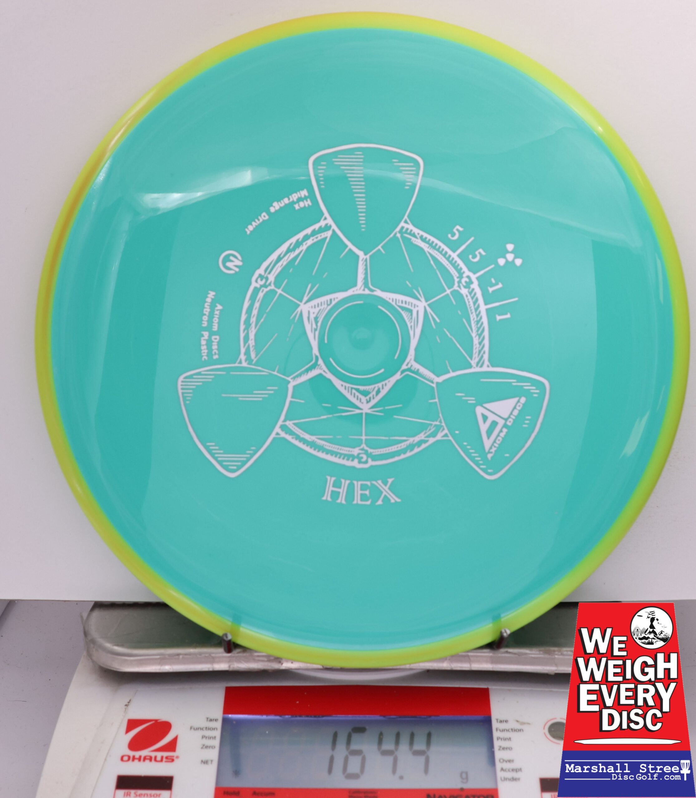 496857 Neutron Hex - #892 Grellow-Teal, 164