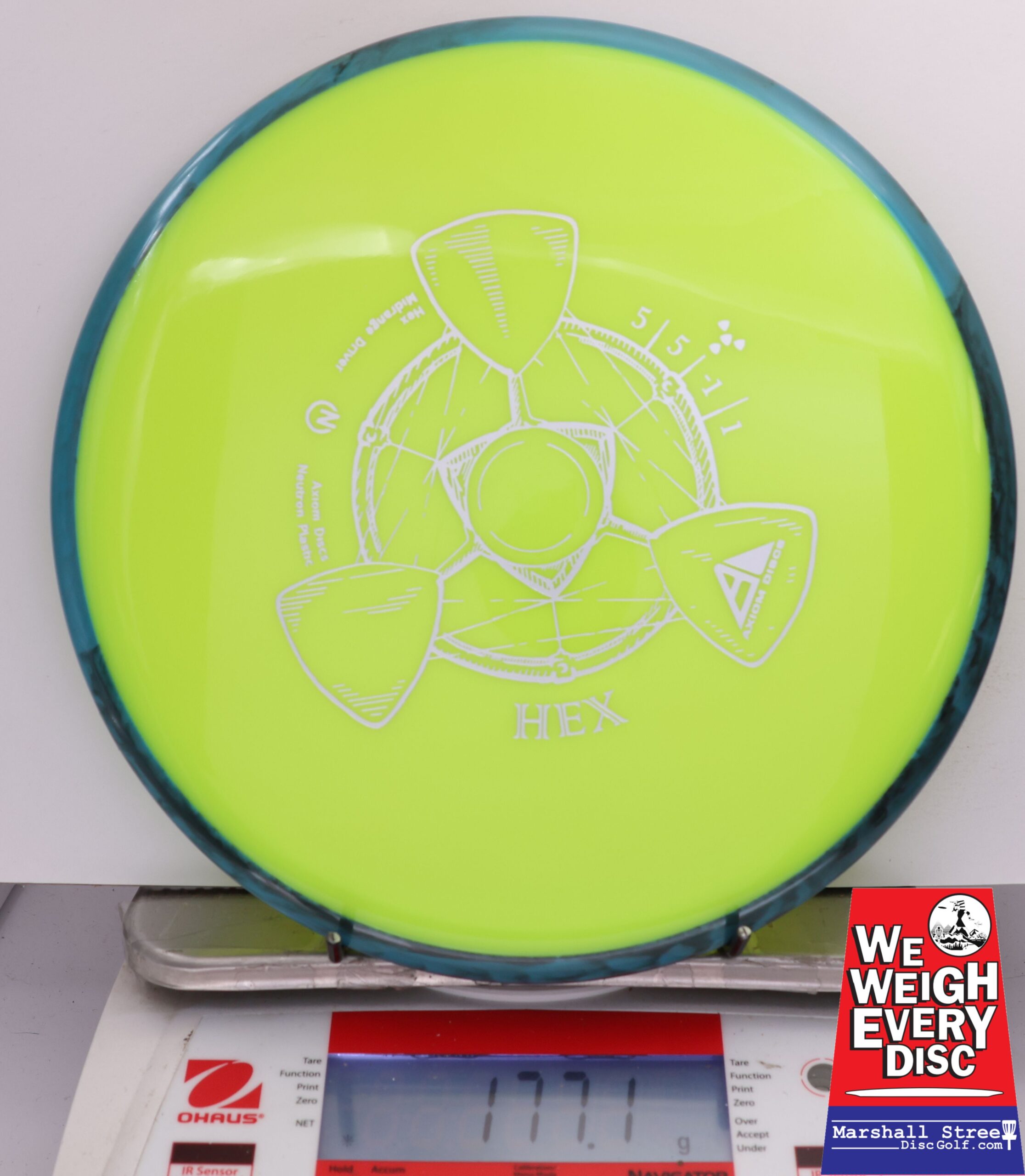 496860 Neutron Hex - #895 Navy-NYellow, 177