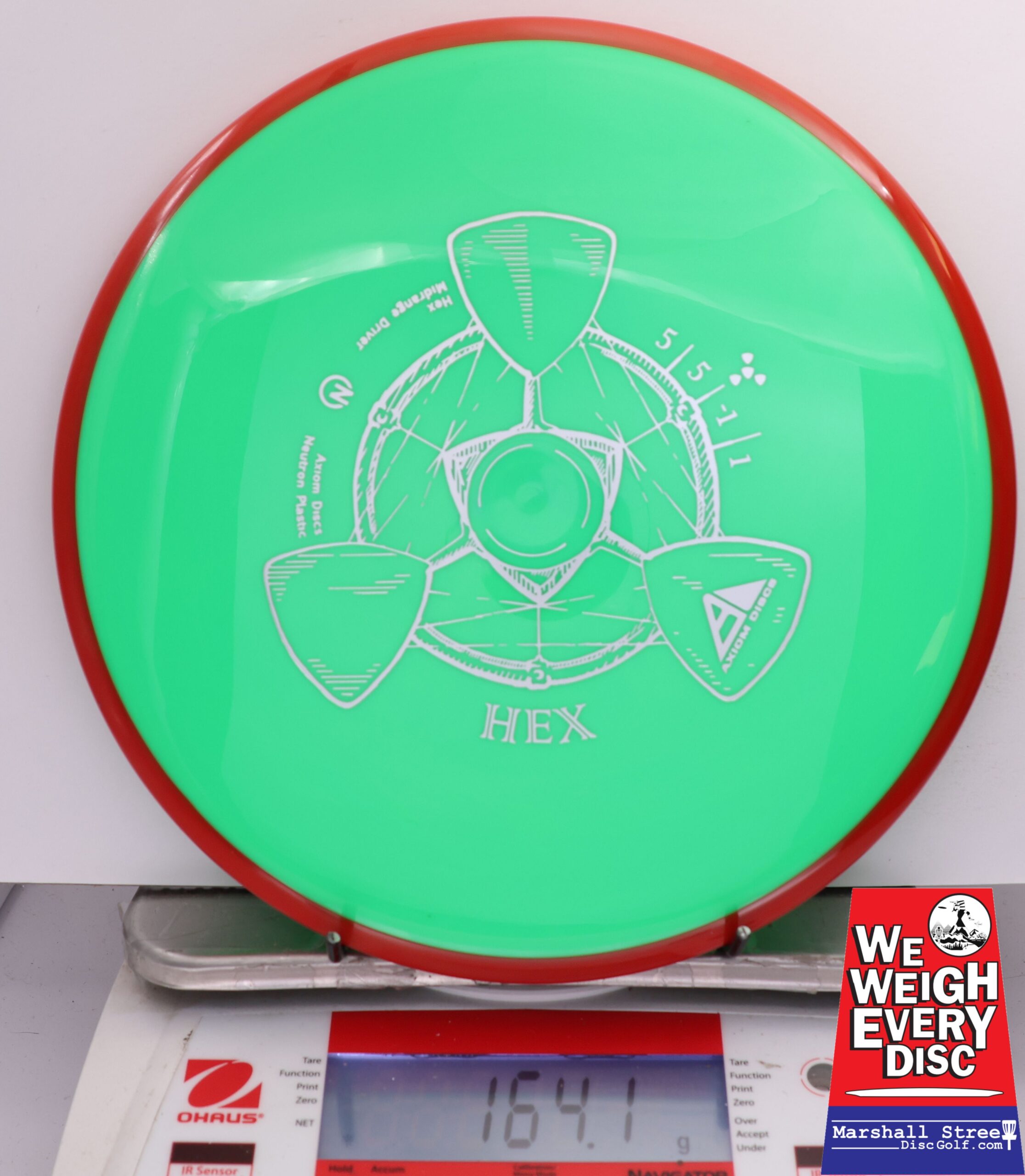 496888 Neutron Hex - #898 Red-Mint, 164