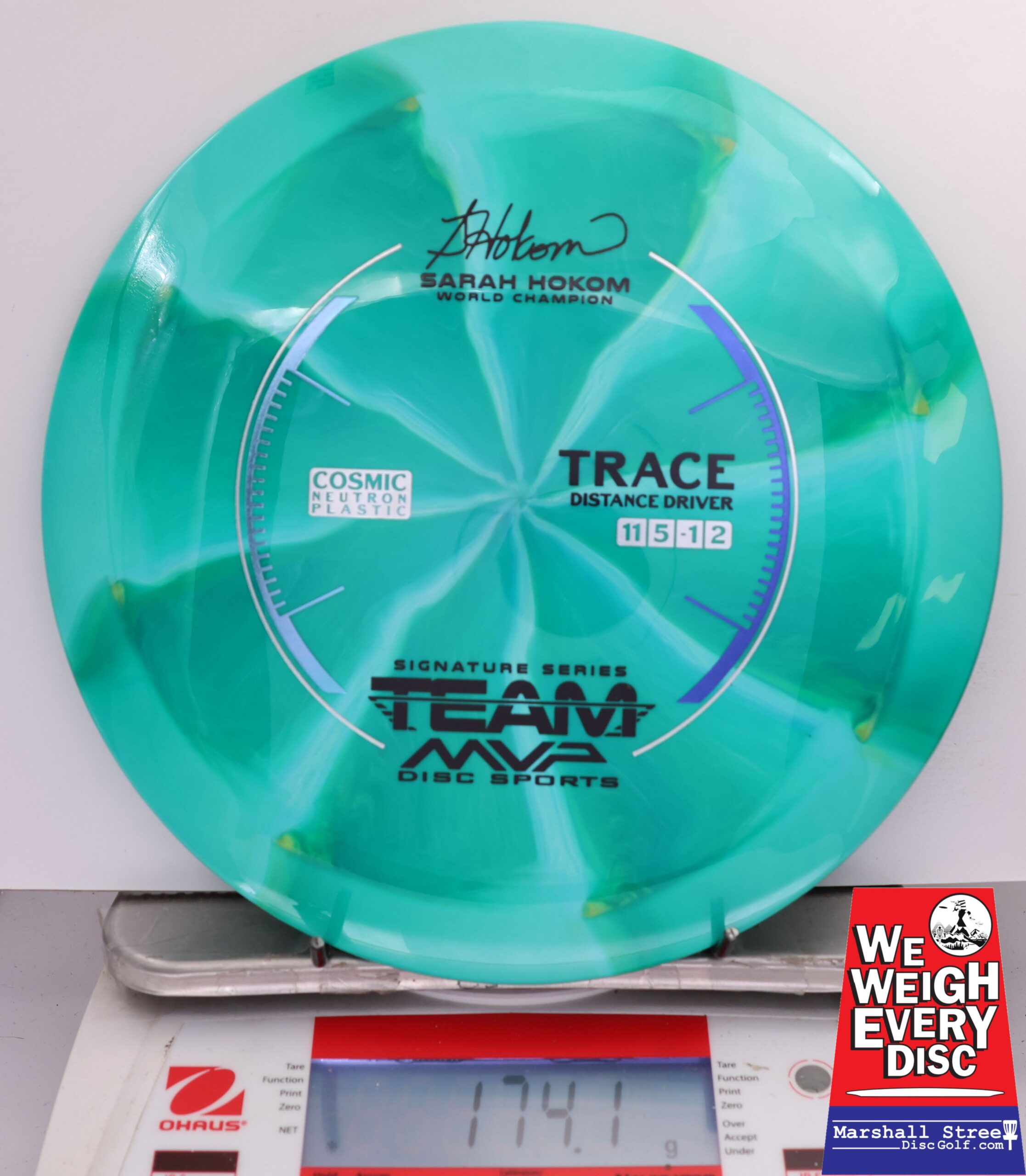 497184 Cosmic Neutron Trace, Sarah Hokom - #871 TealGreen, 174