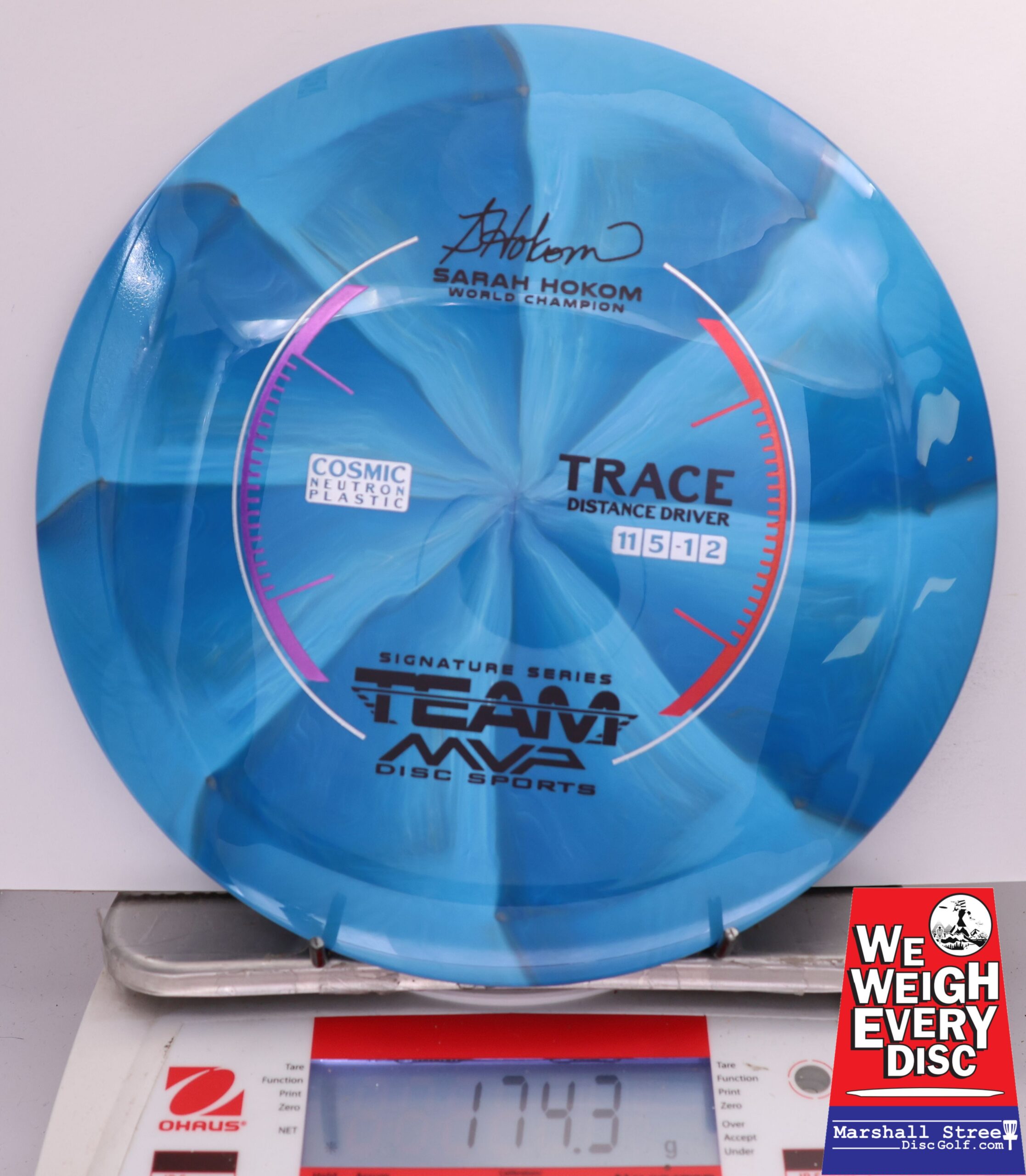 497187 Cosmic Neutron Trace, Sarah Hokom - #874 Blue, 174