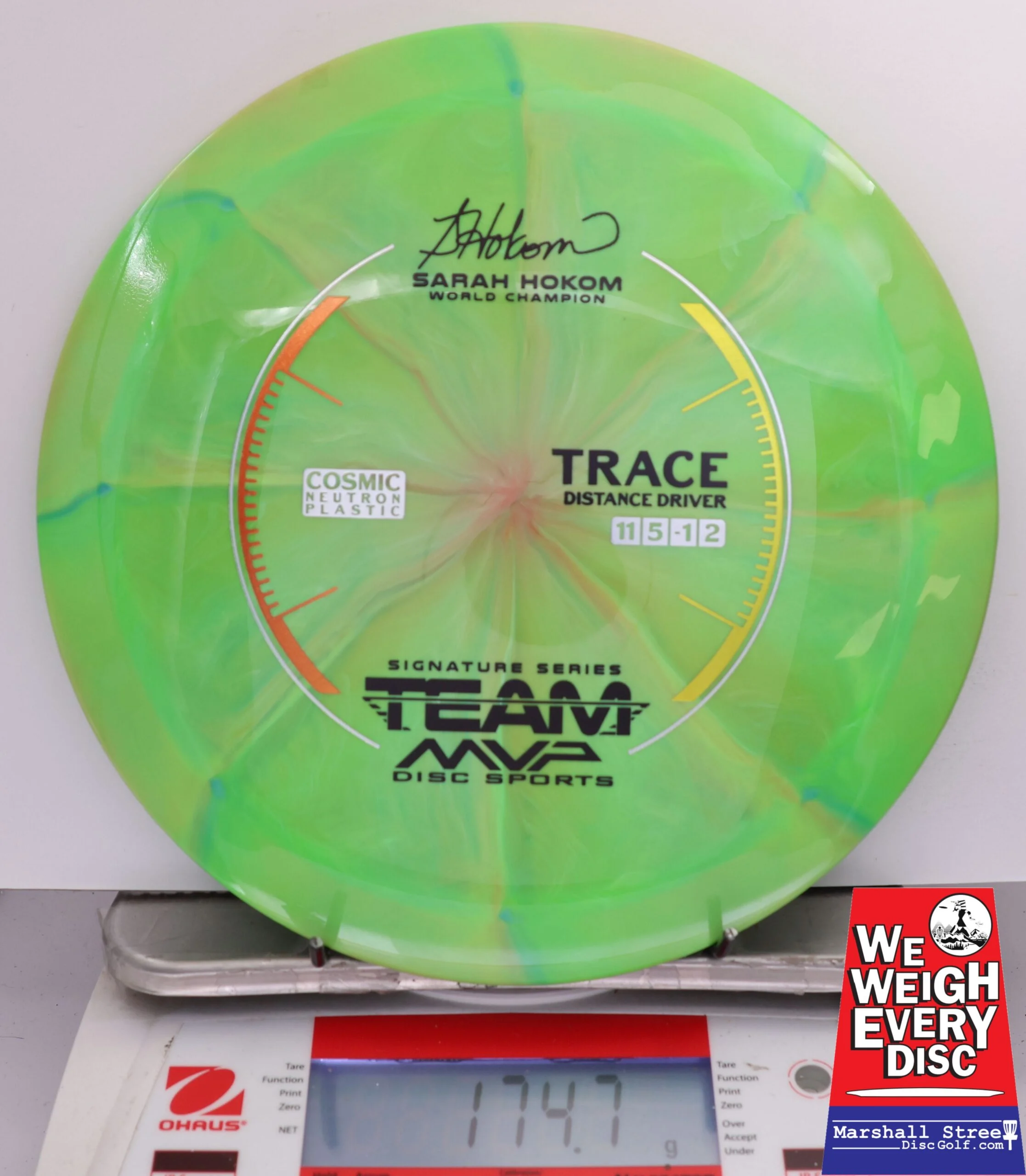 497196 Cosmic Neutron Trace, Sarah Hokom - #878 Green, 175