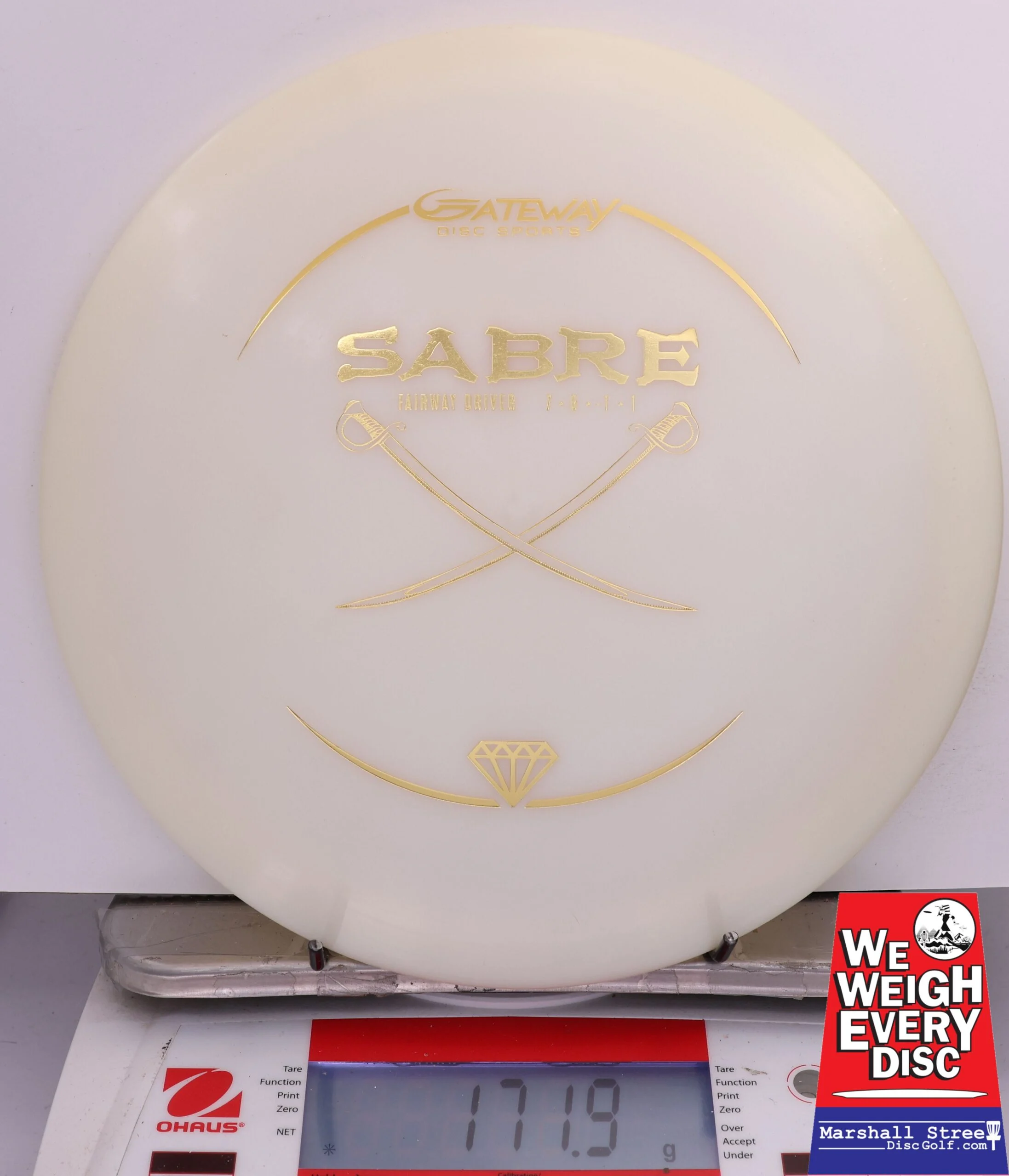 497299 Diamond Sabre - #348 White, 172