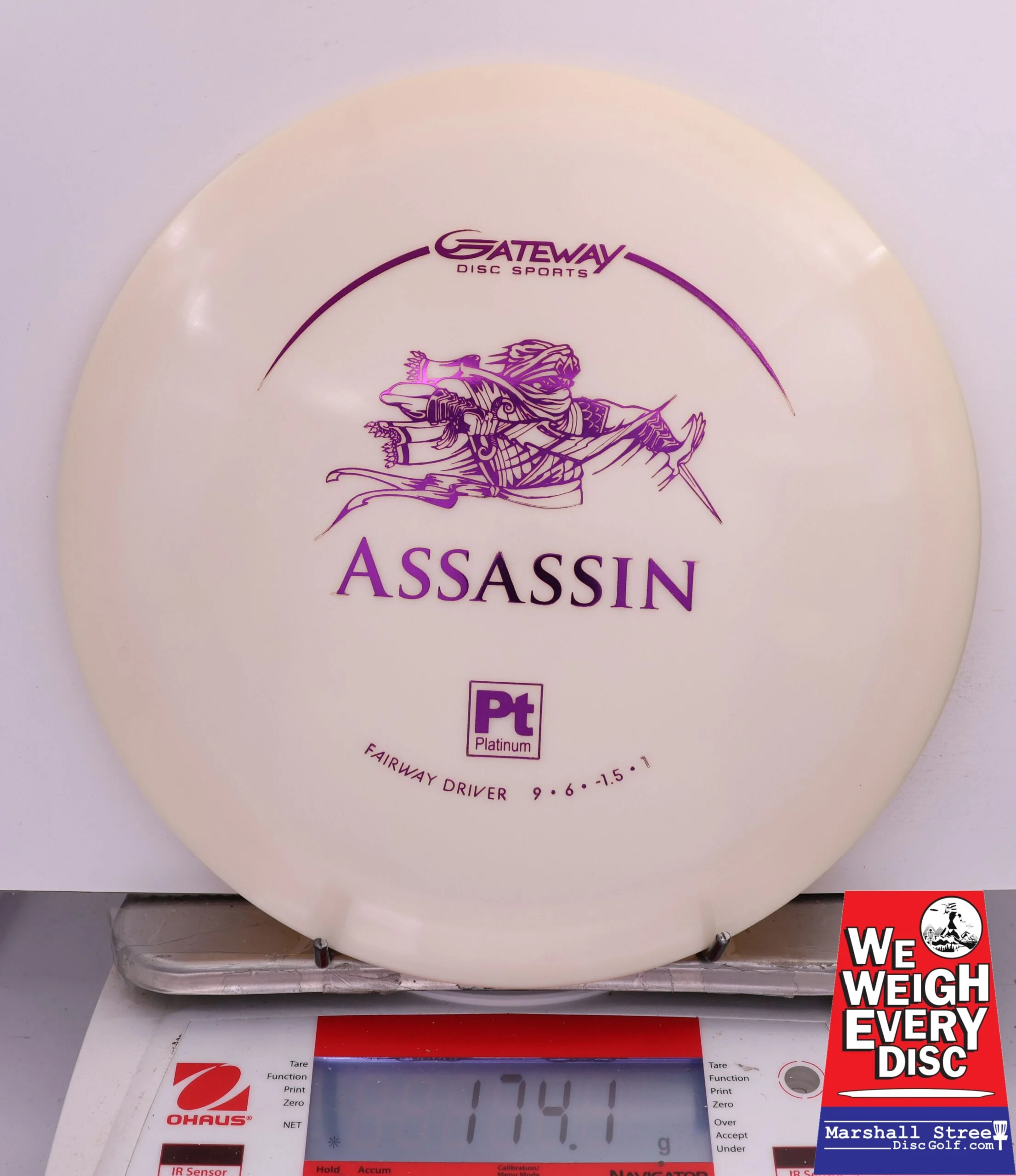 497448 Platinum Assassin - #352 White, 174