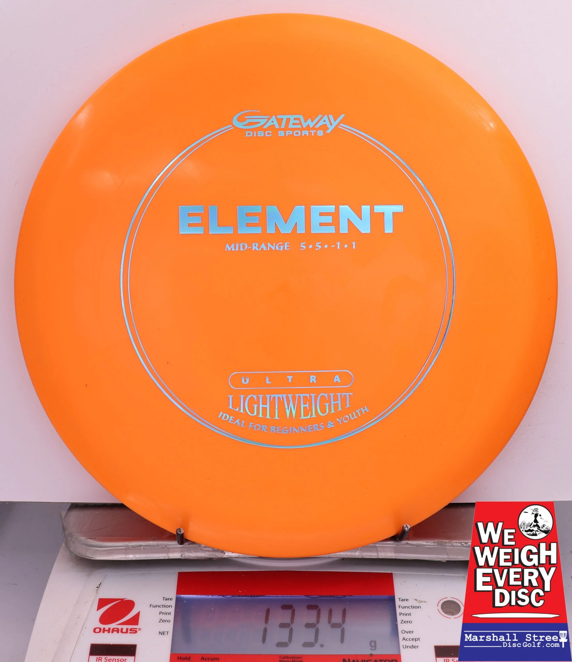 497502 SureGrip Element, LightWeight - #348 Orange, 133