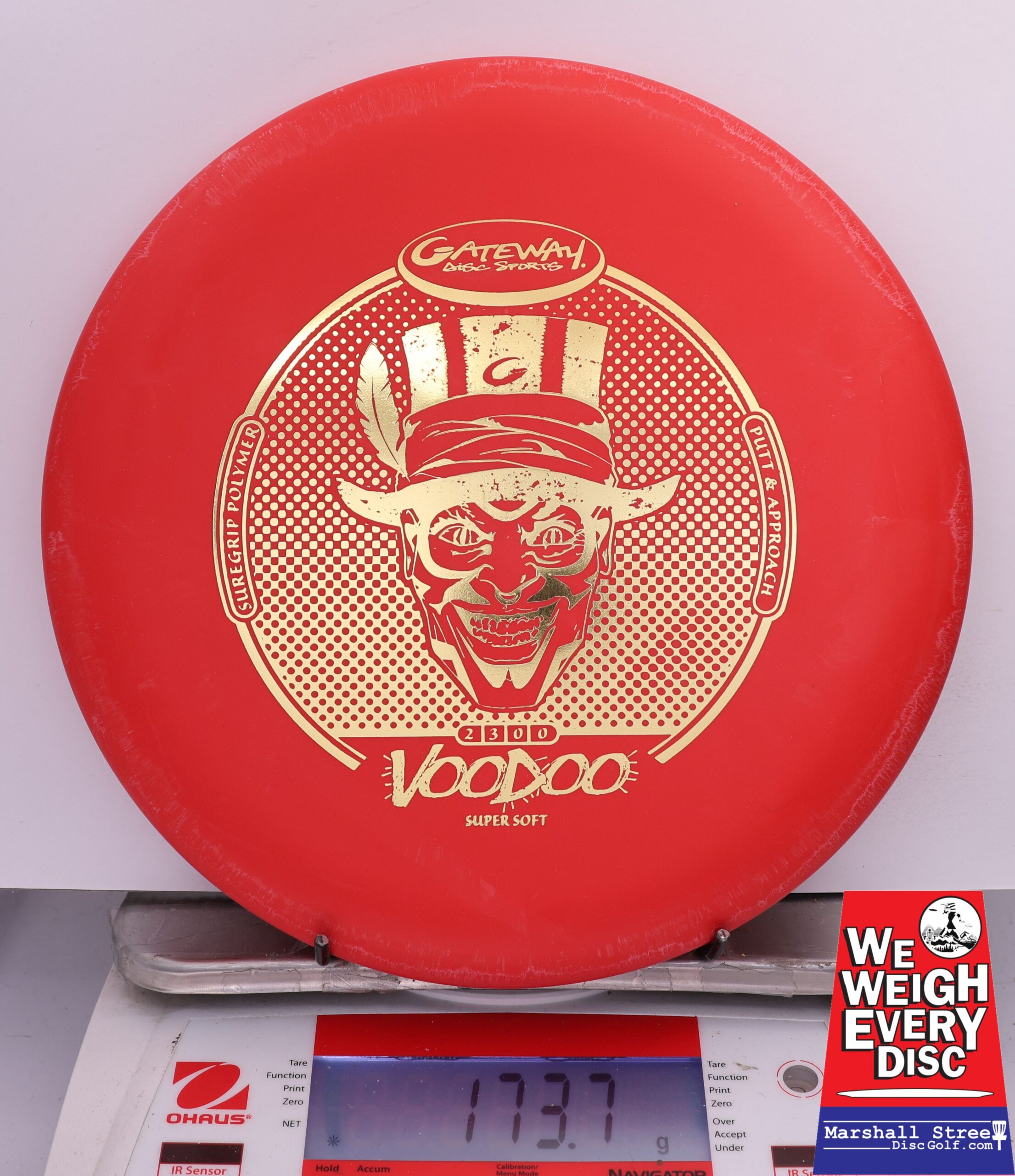 497636 Super Soft SureGrip Voodoo - #352 Red, 174