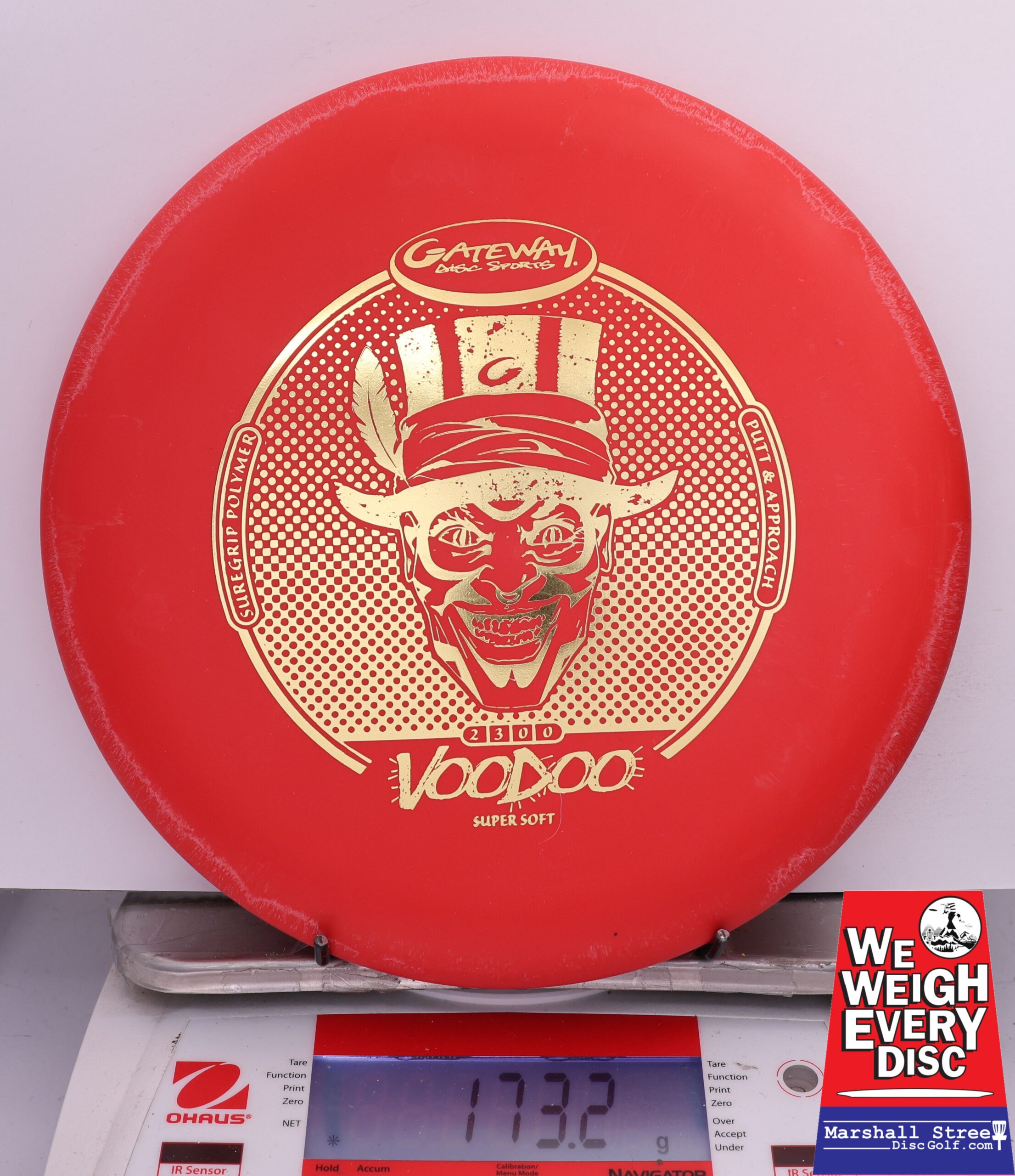 497637 Super Soft SureGrip Voodoo - #353 Red, 173