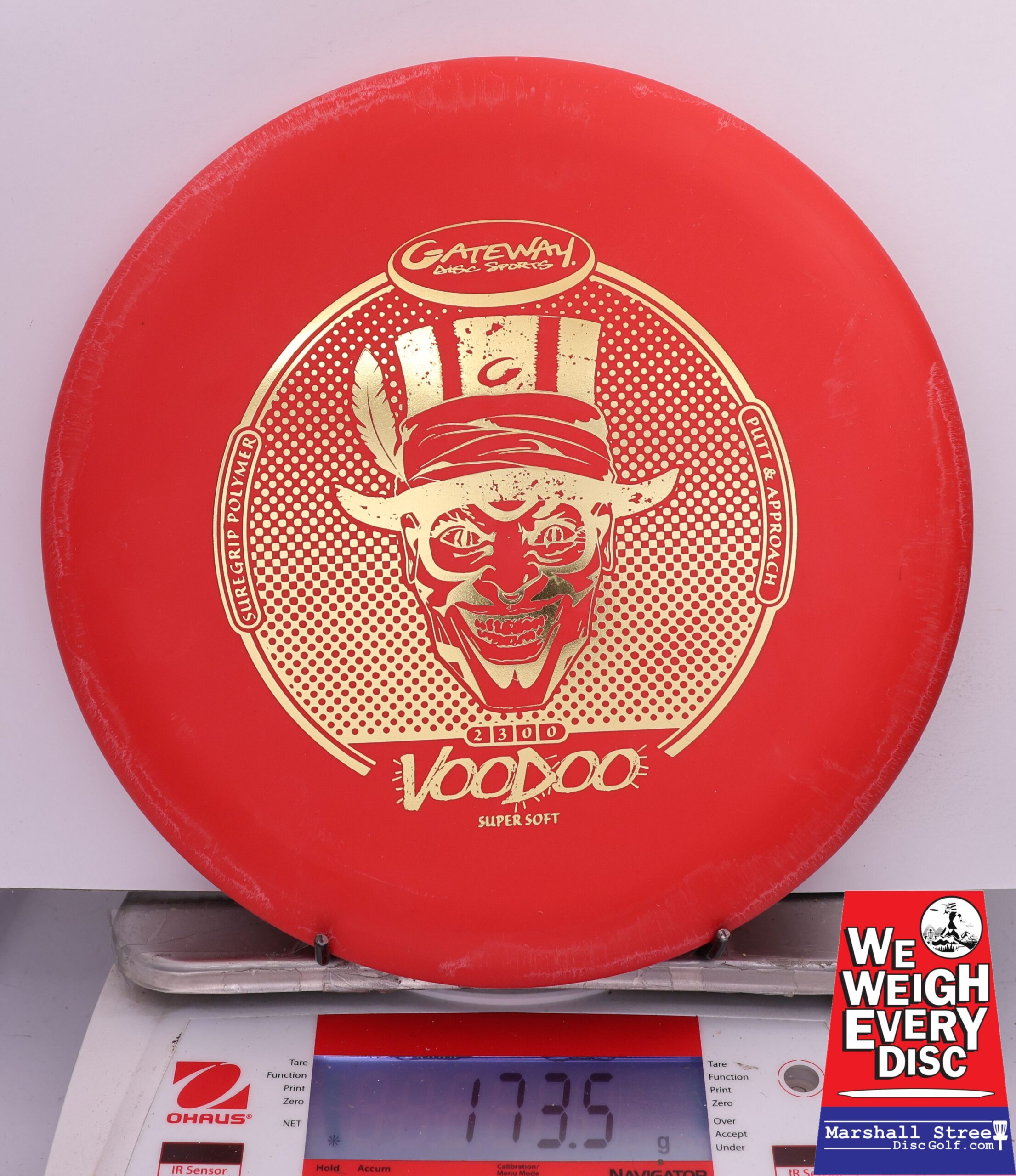 497638 Super Soft SureGrip Voodoo - #354 Red, 174