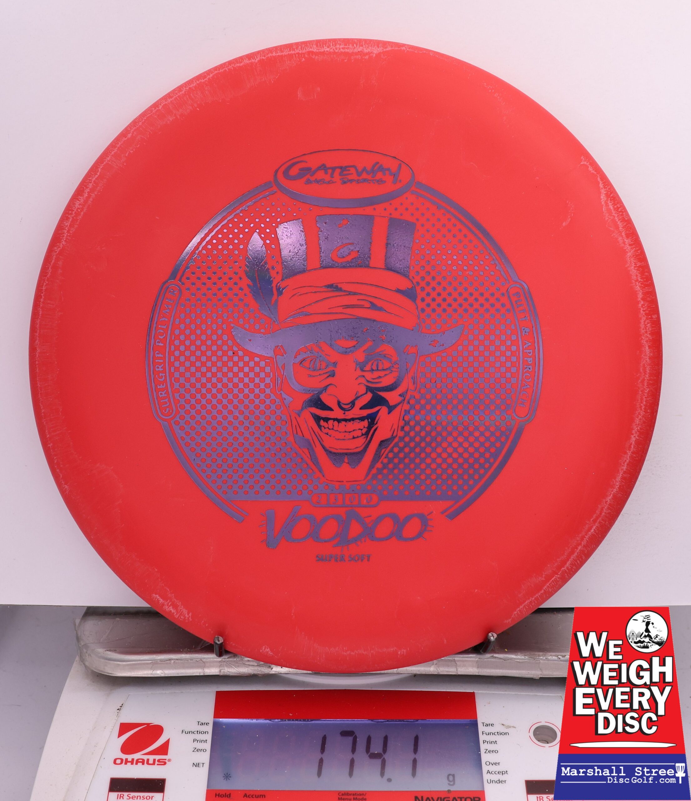 497639 Super Soft SureGrip Voodoo - #355 Red, 174
