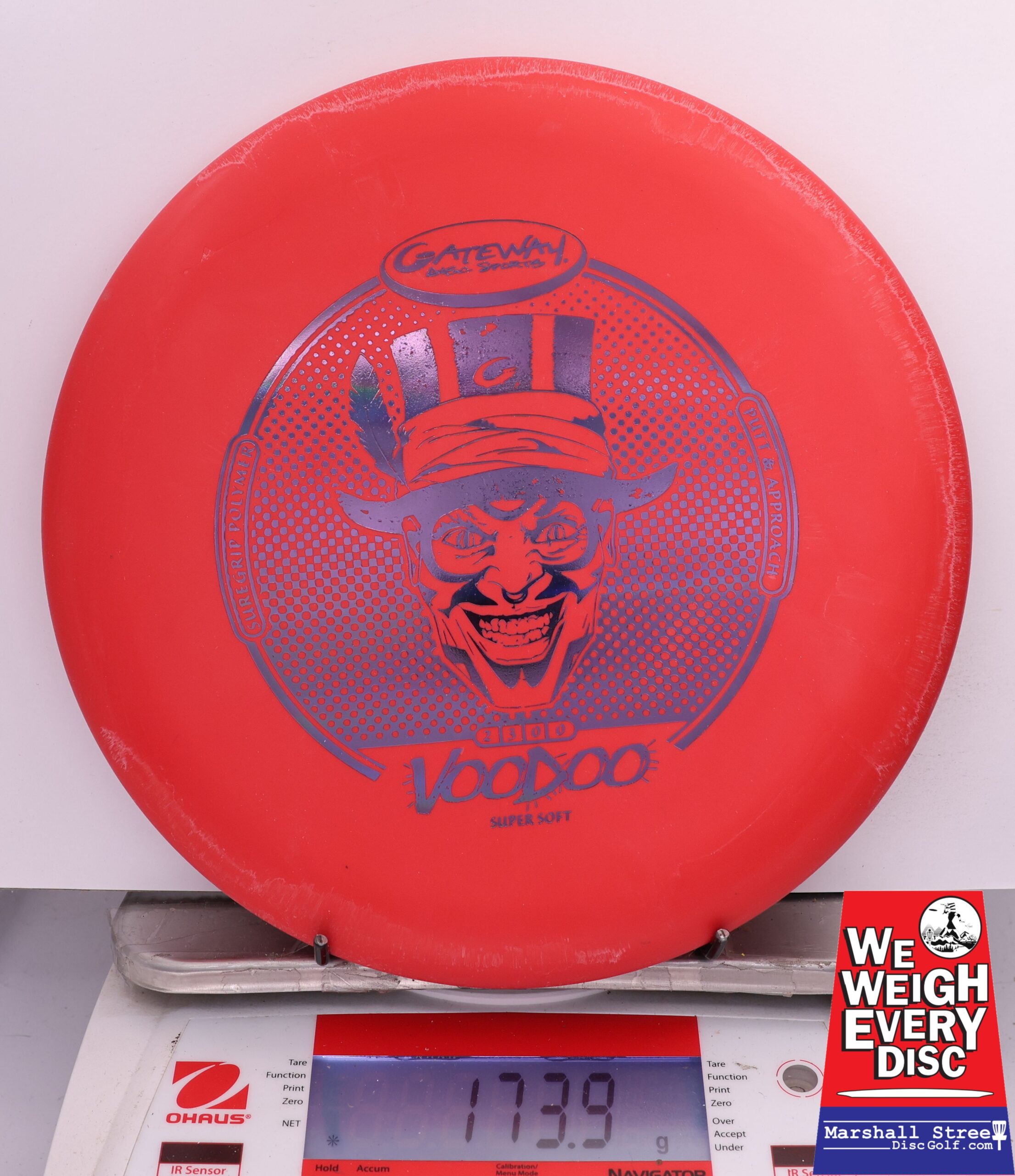 497640 Super Soft SureGrip Voodoo - #356 Red, 174