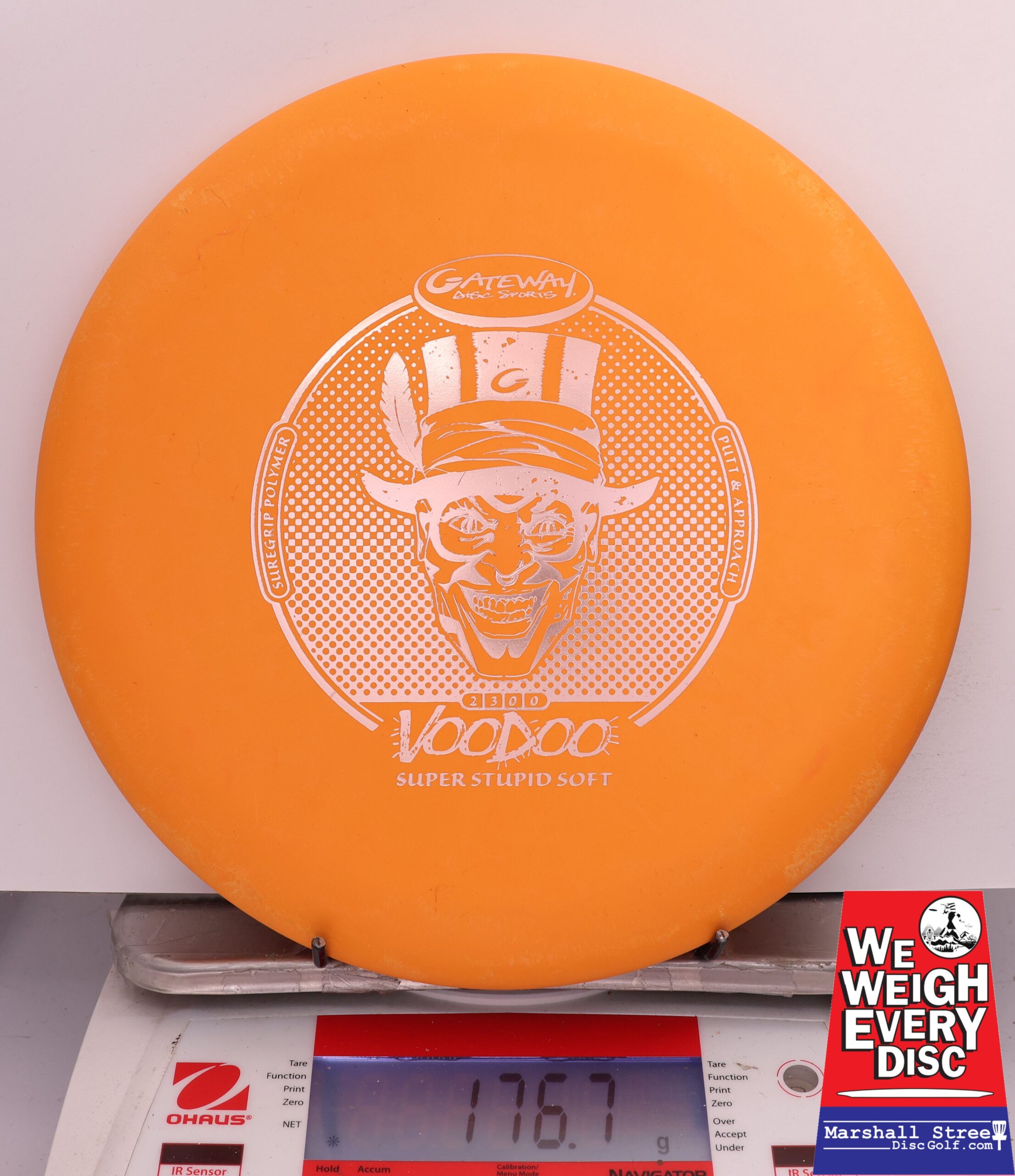 497711 Super Stupid Soft SureGrip Voodoo - #347 Orange, 177