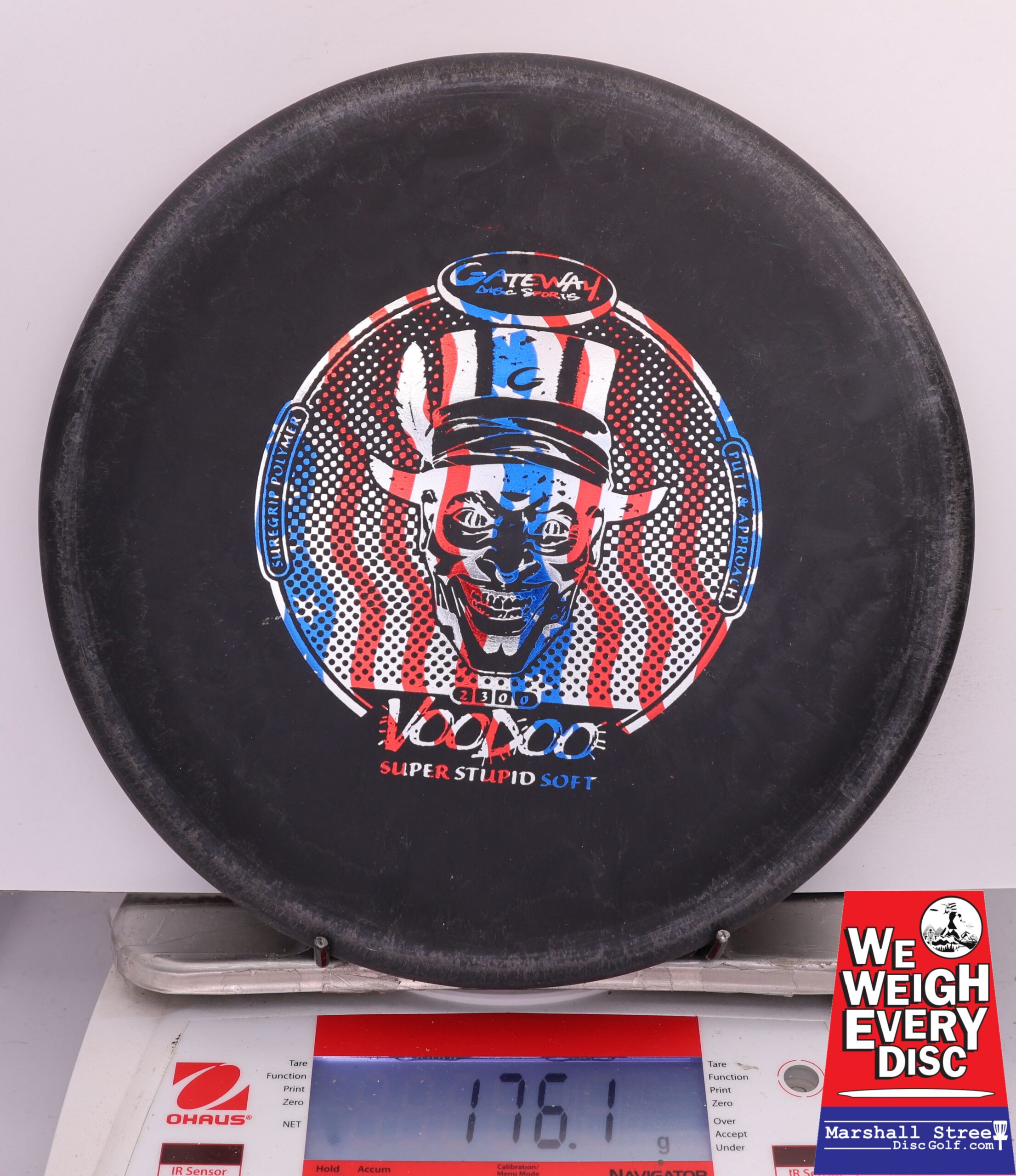 497714 Super Stupid Soft SureGrip Voodoo - #350 Black, 176