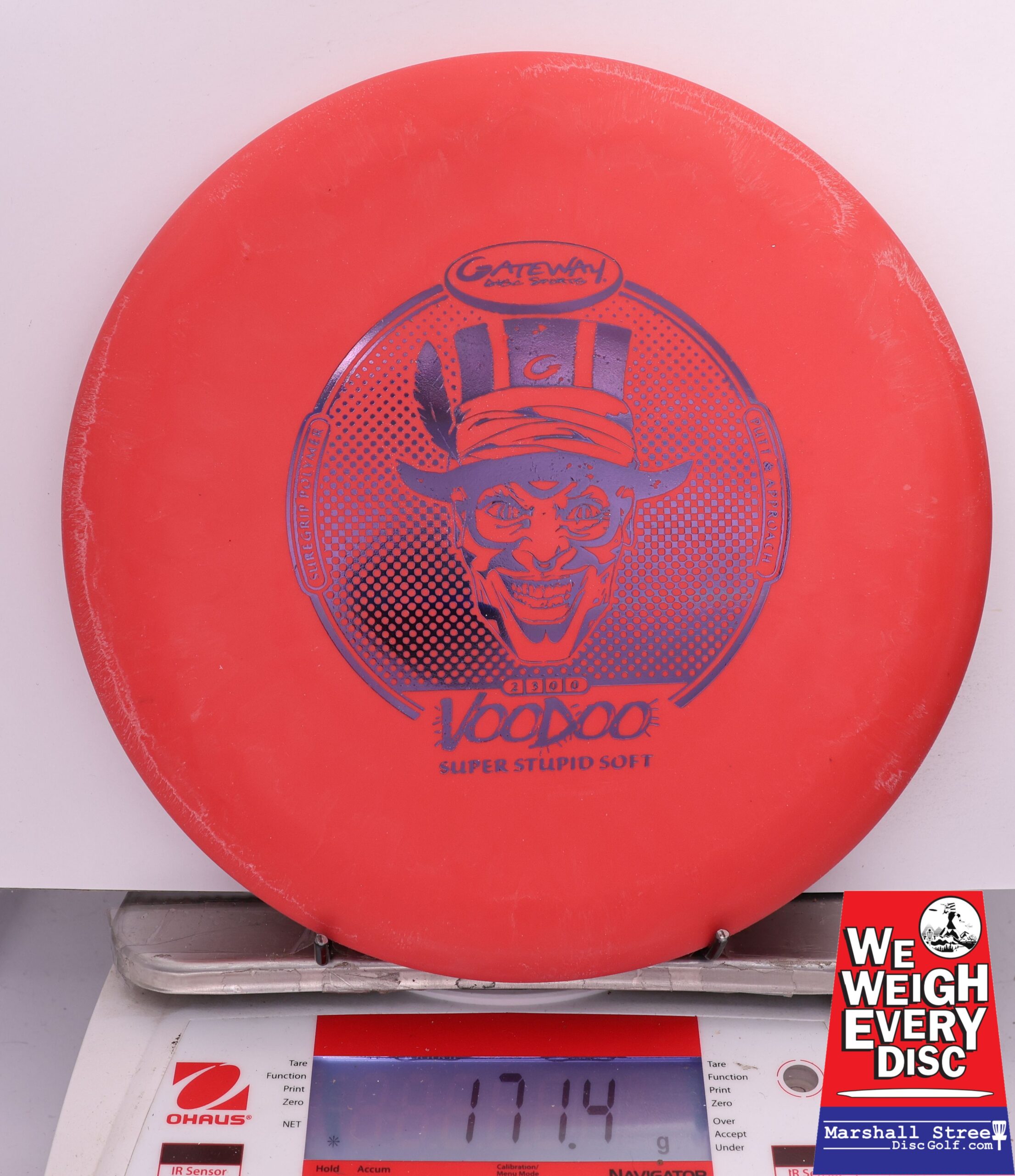 497729 Super Stupid Soft SureGrip Voodoo - #355 Red, 171