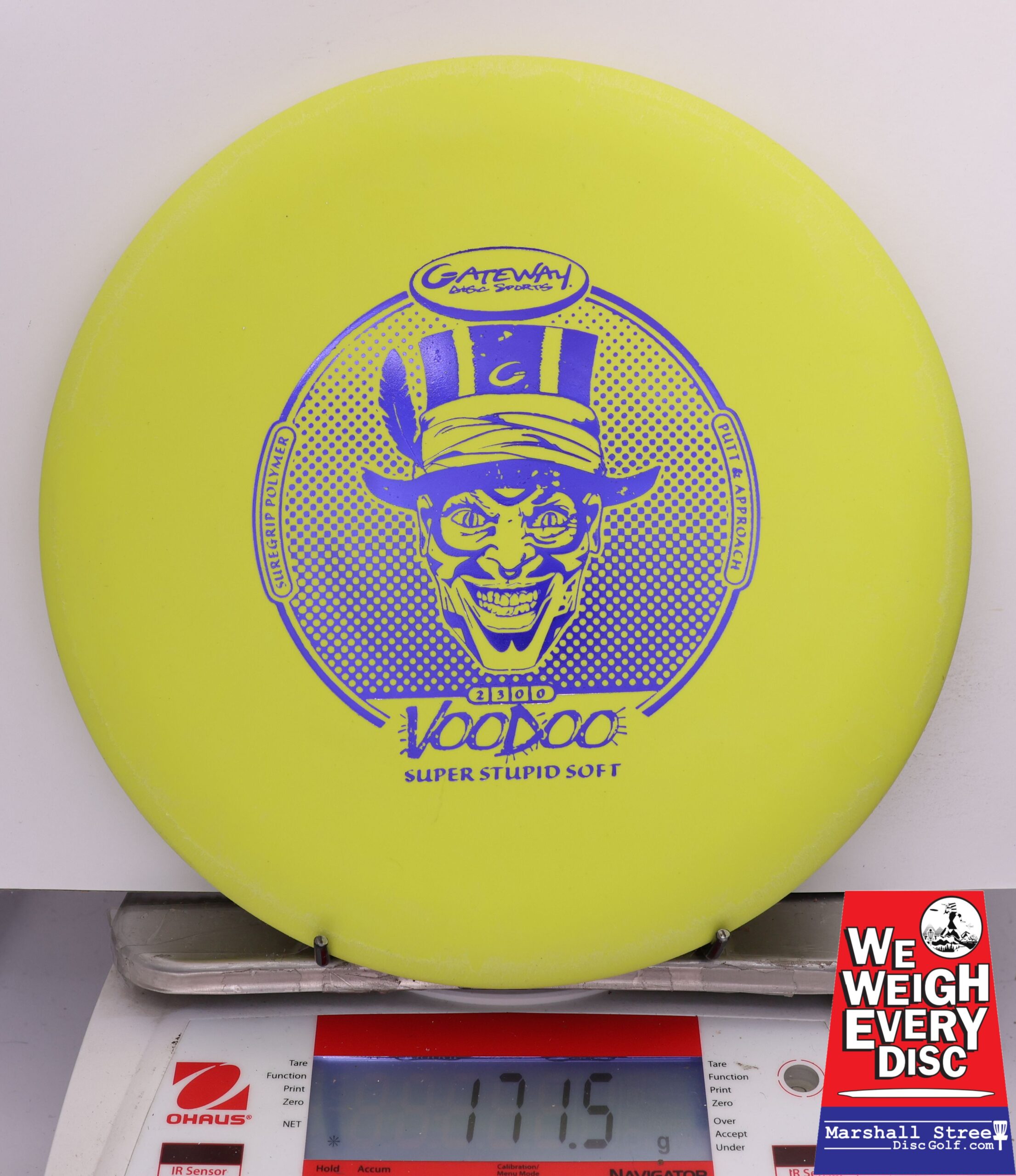 497742 Super Stupid Soft SureGrip Voodoo - #358 Yellow, 172