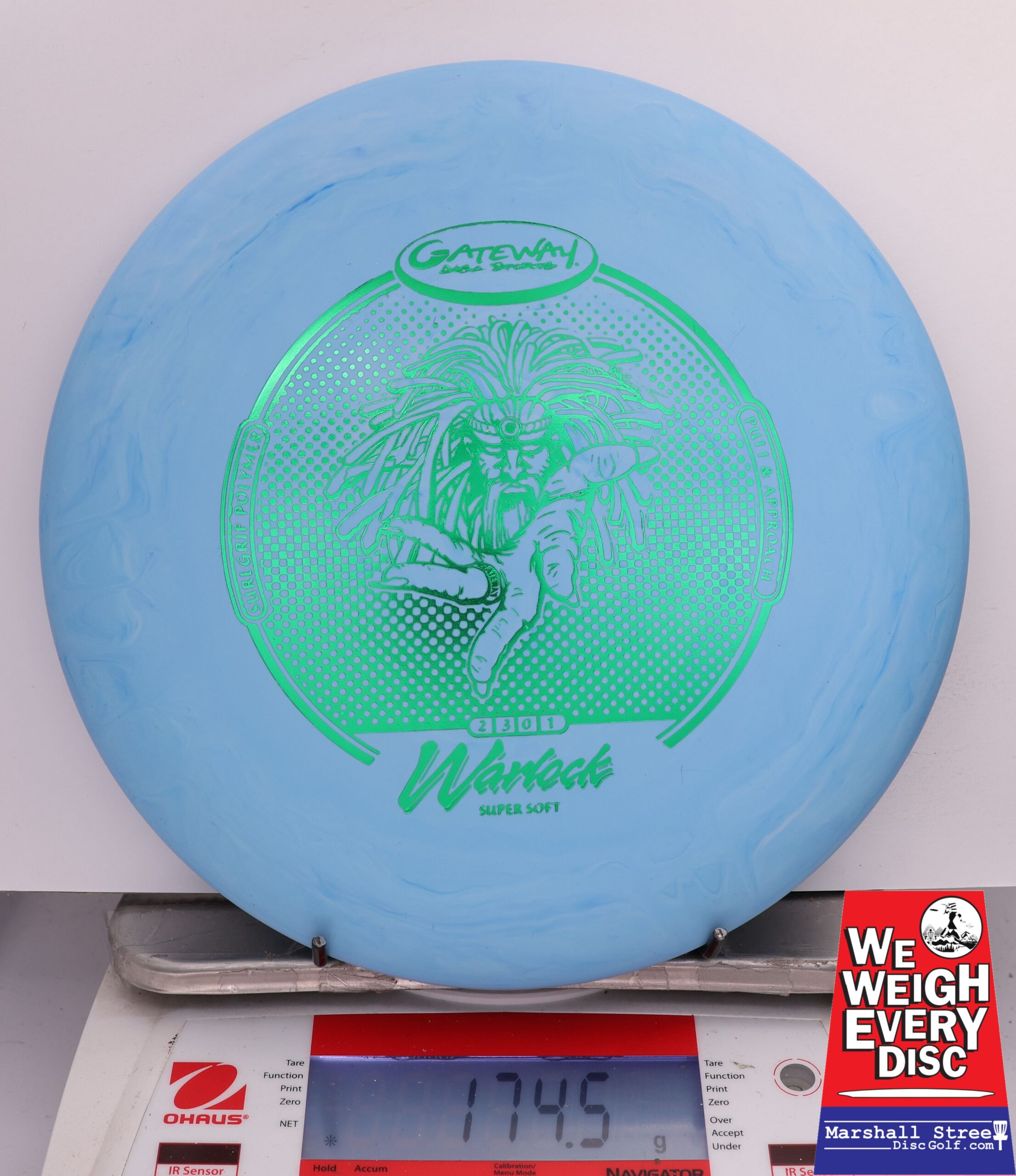 497991 Super Soft SureGrip Warlock - #347 Blue, 175