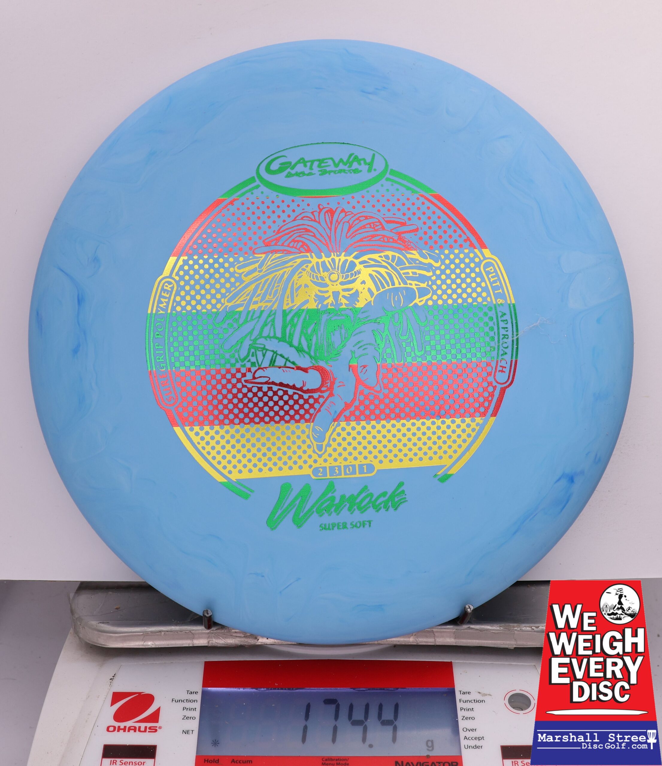 498017 Super Soft SureGrip Warlock - #353 Blue, 174