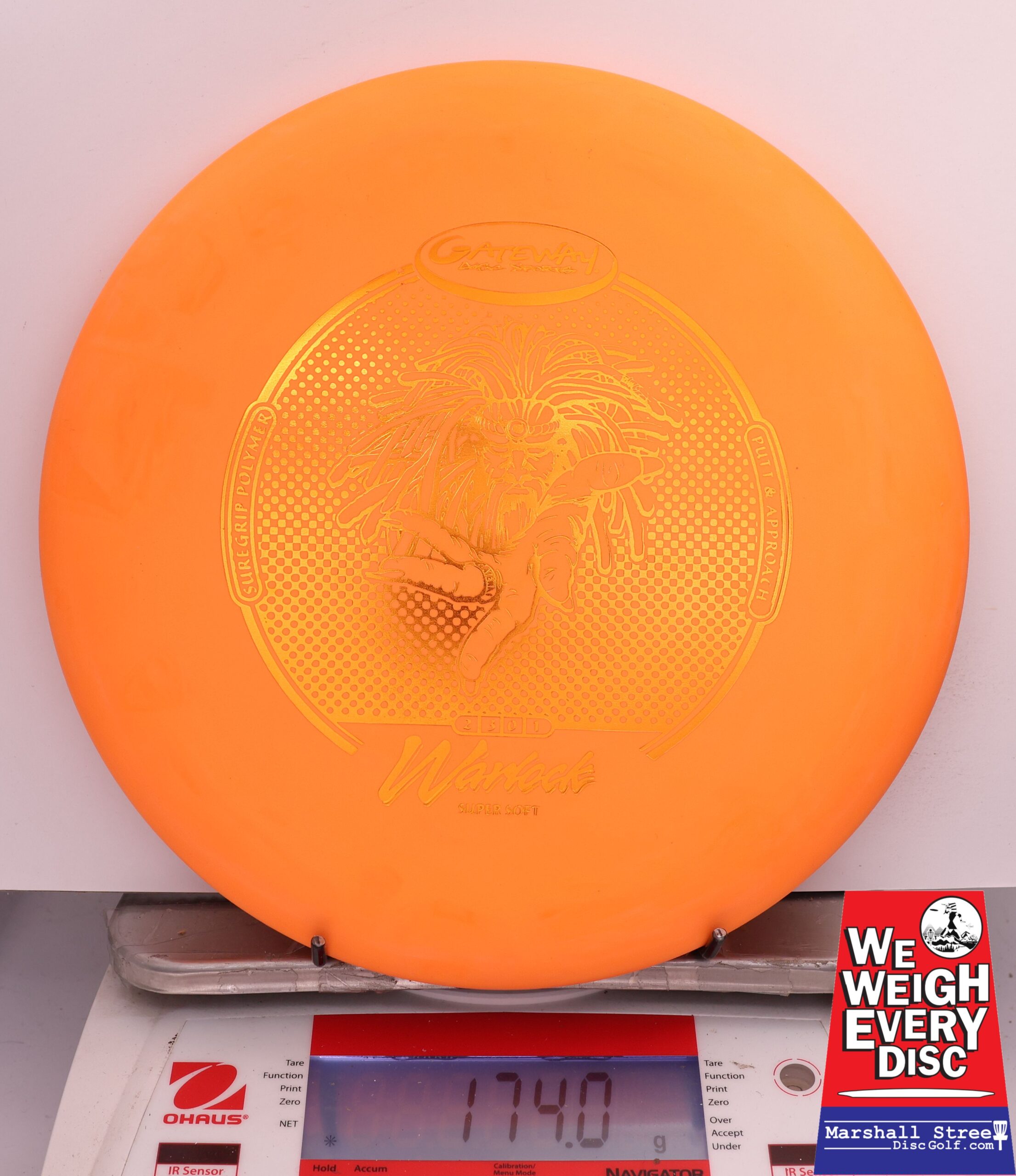 498067 Super Soft SureGrip Warlock - #363 Orange, 174