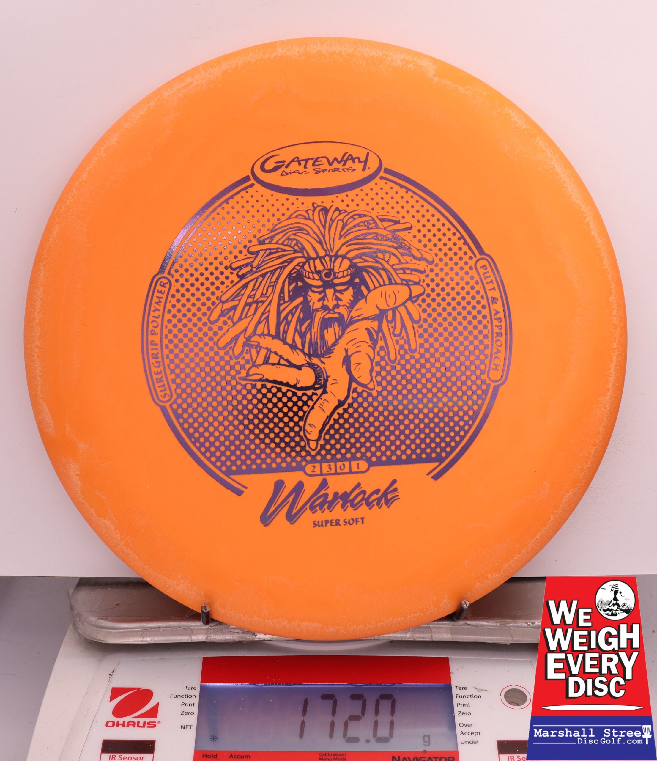 498094 Super Soft SureGrip Warlock - #370 Orange, 172