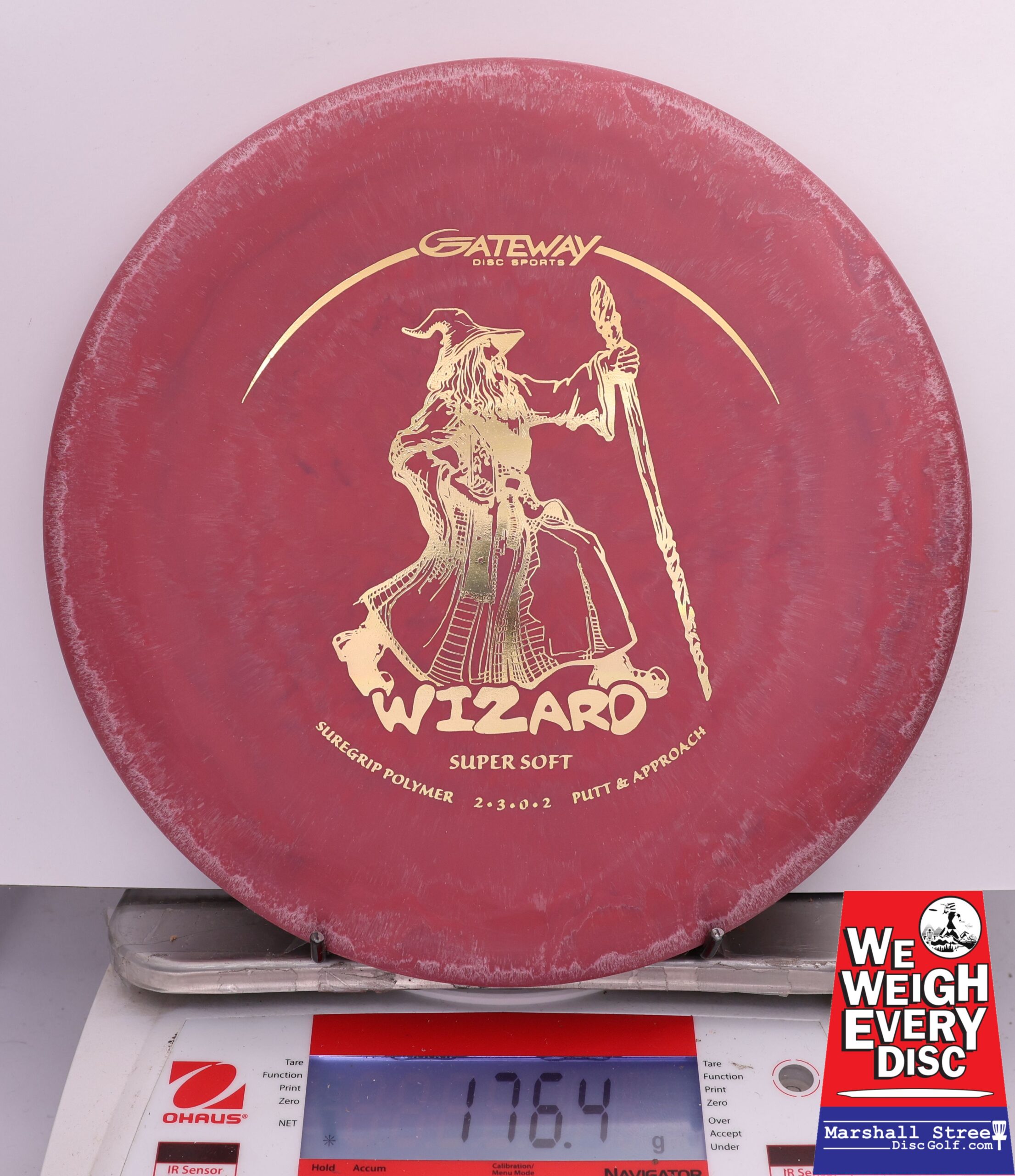 498894 Super Soft SureGrip Wizard - #370 DkRed, 176