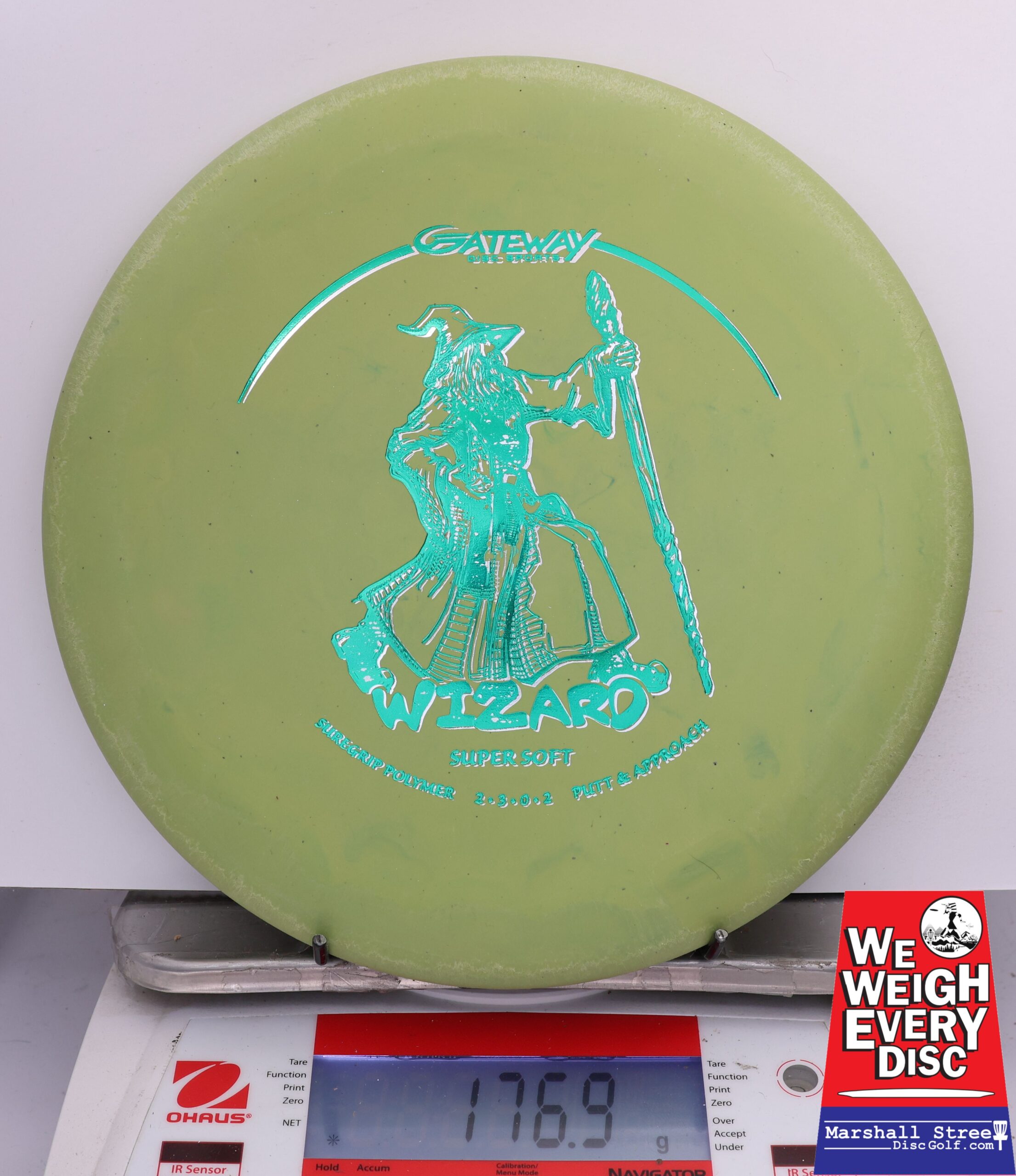 499626 X-Out Super Soft SureGrip Wizard - #349 SS Green, 177