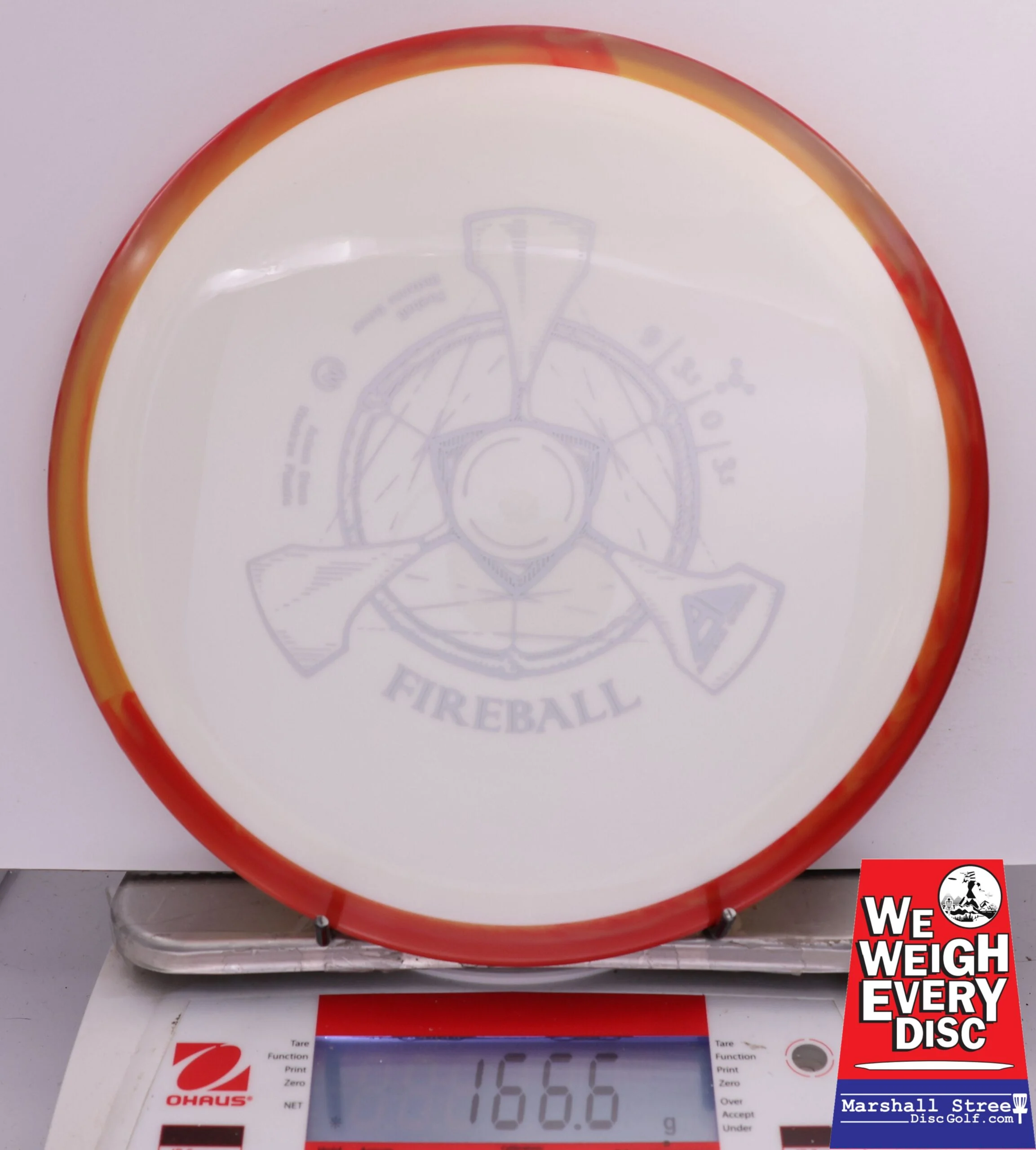 500140 Neutron Fireball - #875 Orange-White, 167