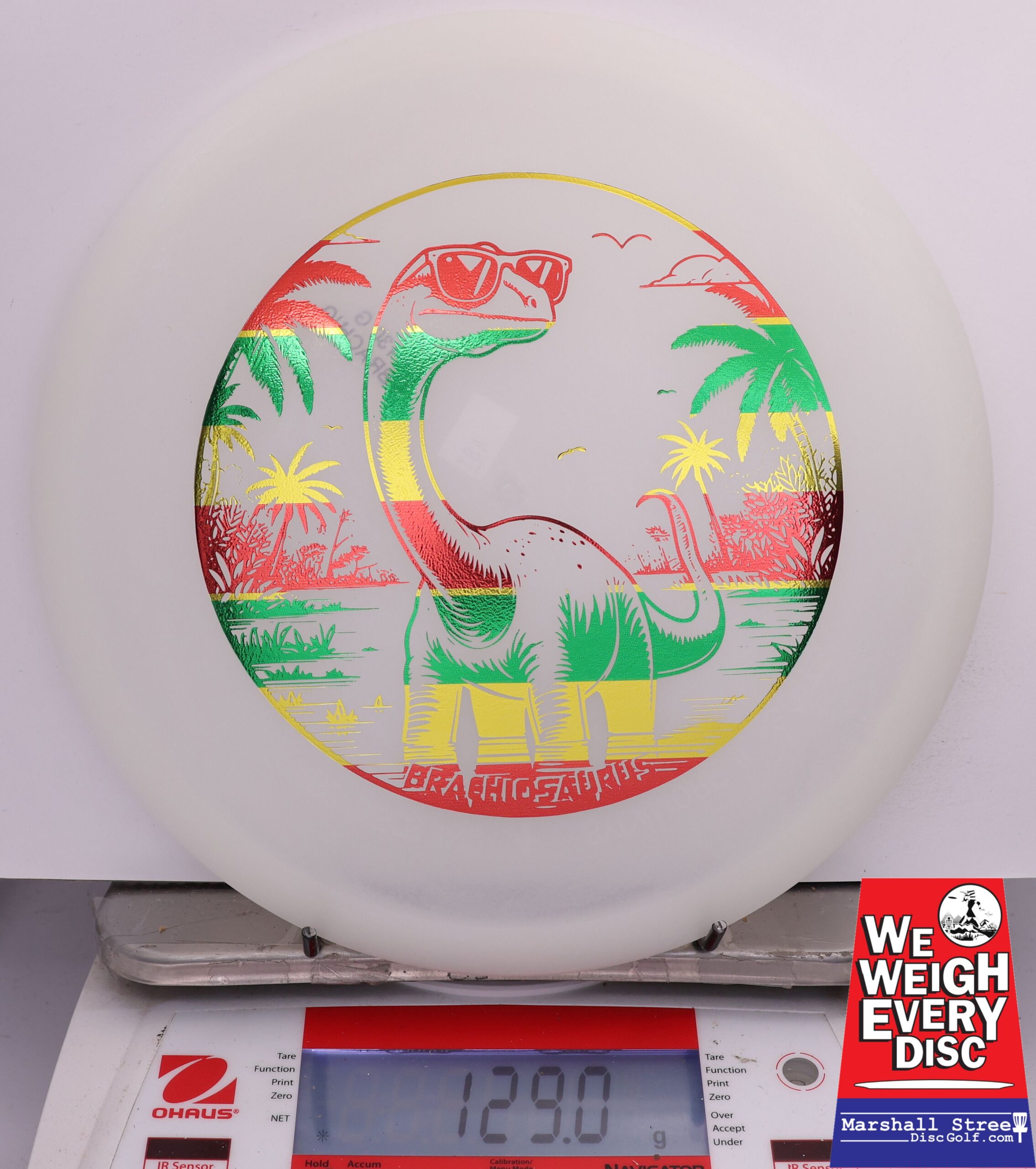 500331 Glow Egg Shell Brachiosaurus - #481 White Glow, 129