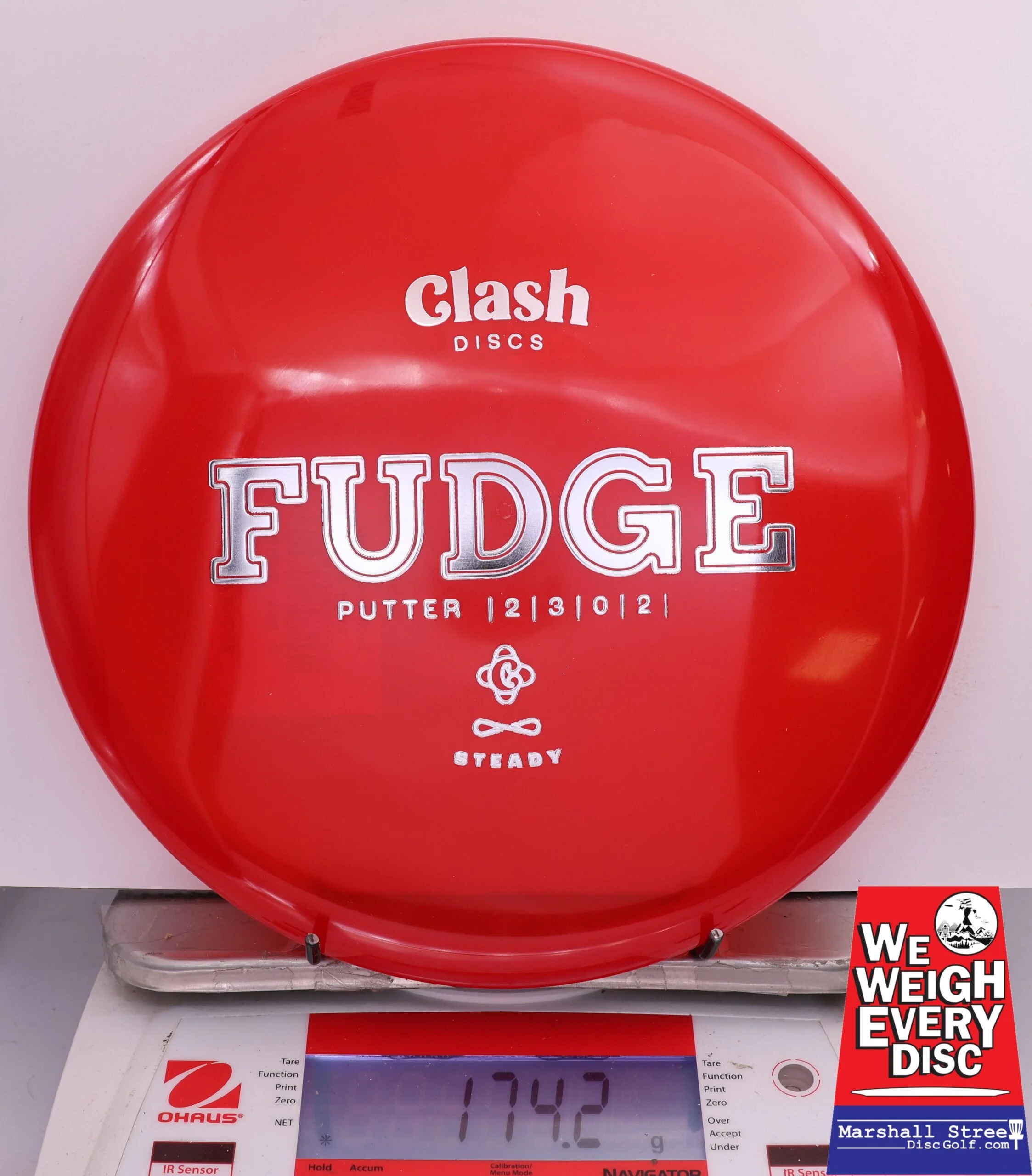 500475 Steady Fudge - #477 Red, 174