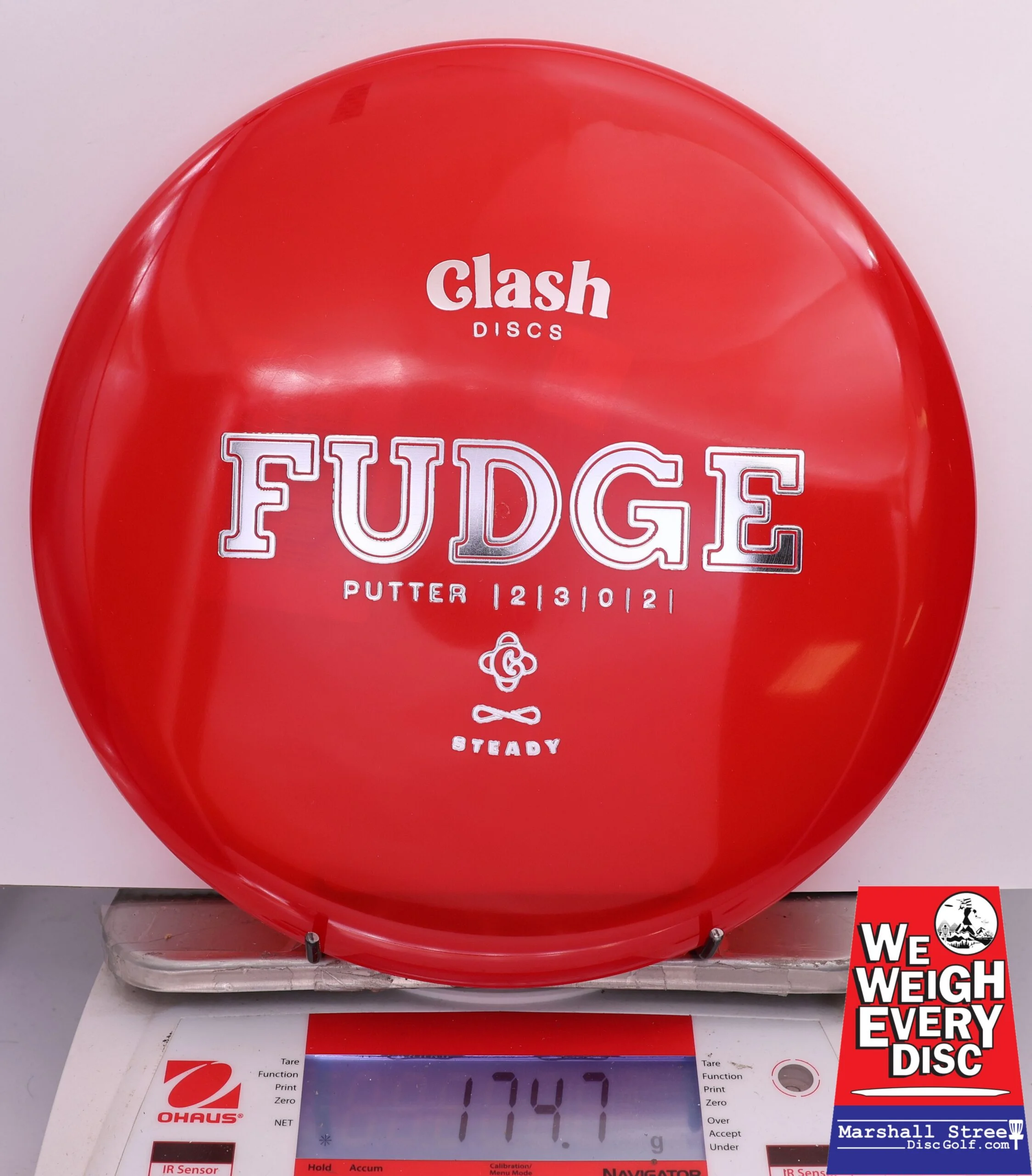 500476 Steady Fudge - #478 Red, 175
