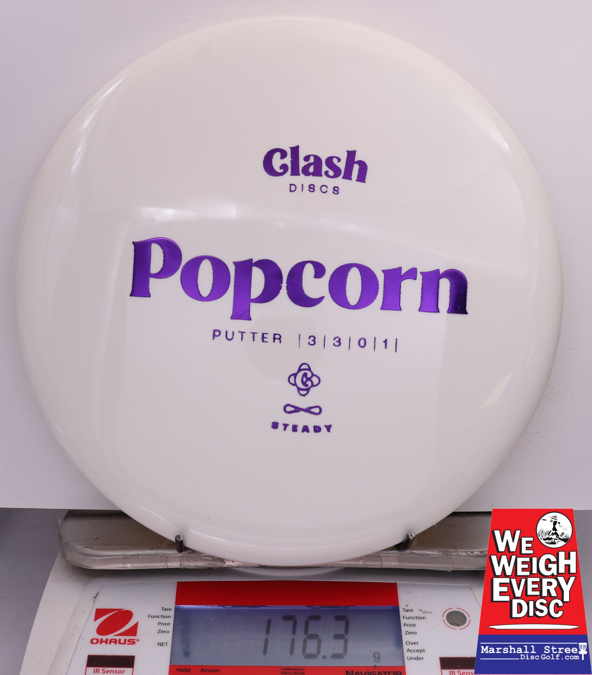 500503 Steady Popcorn - #477 White, 176