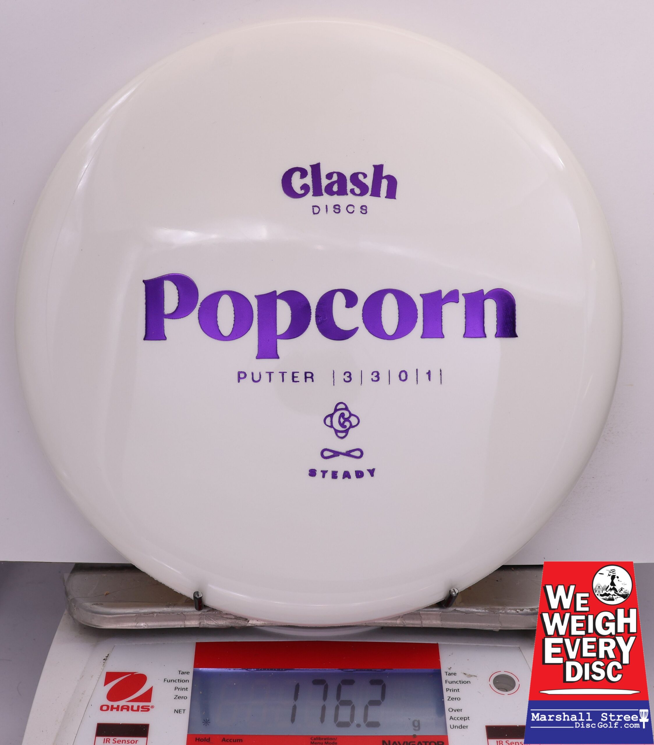 500505 Steady Popcorn - #479 White, 176