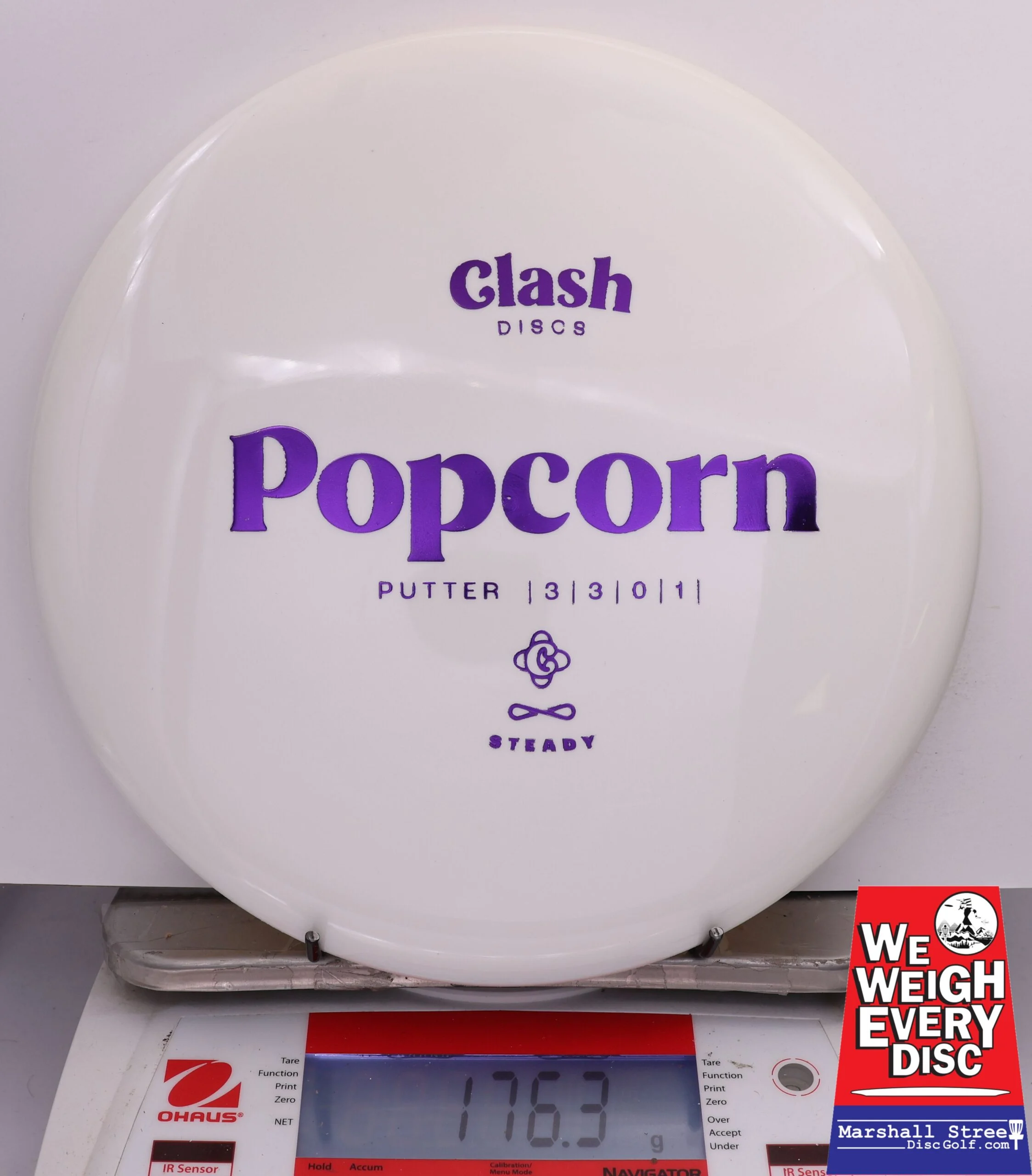 500506 Steady Popcorn - #480 White, 176