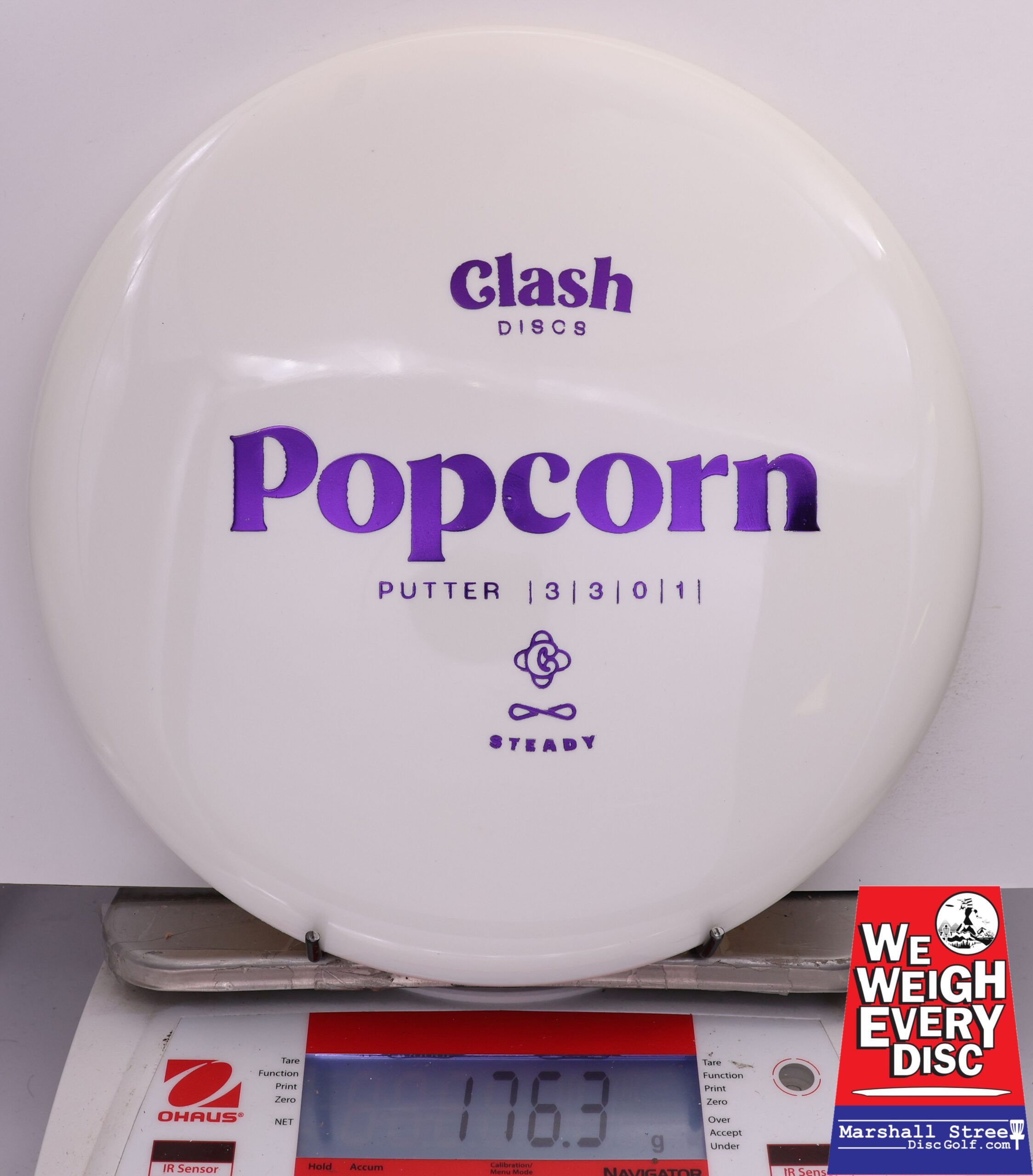 500506 Steady Popcorn - #480 White, 176