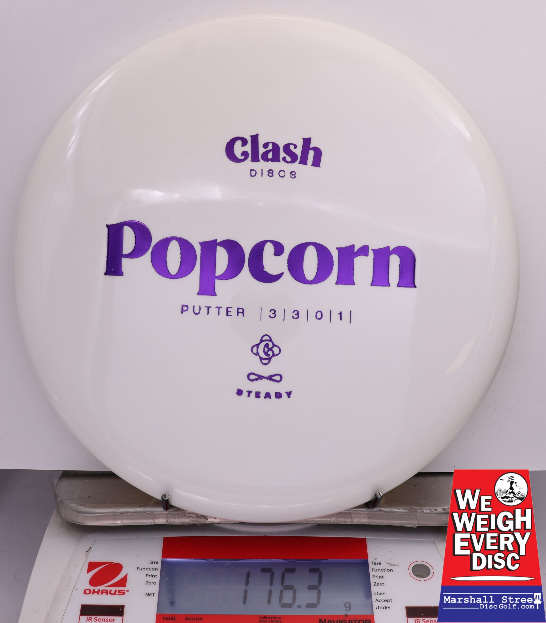 500507 Steady Popcorn - #481 White, 176