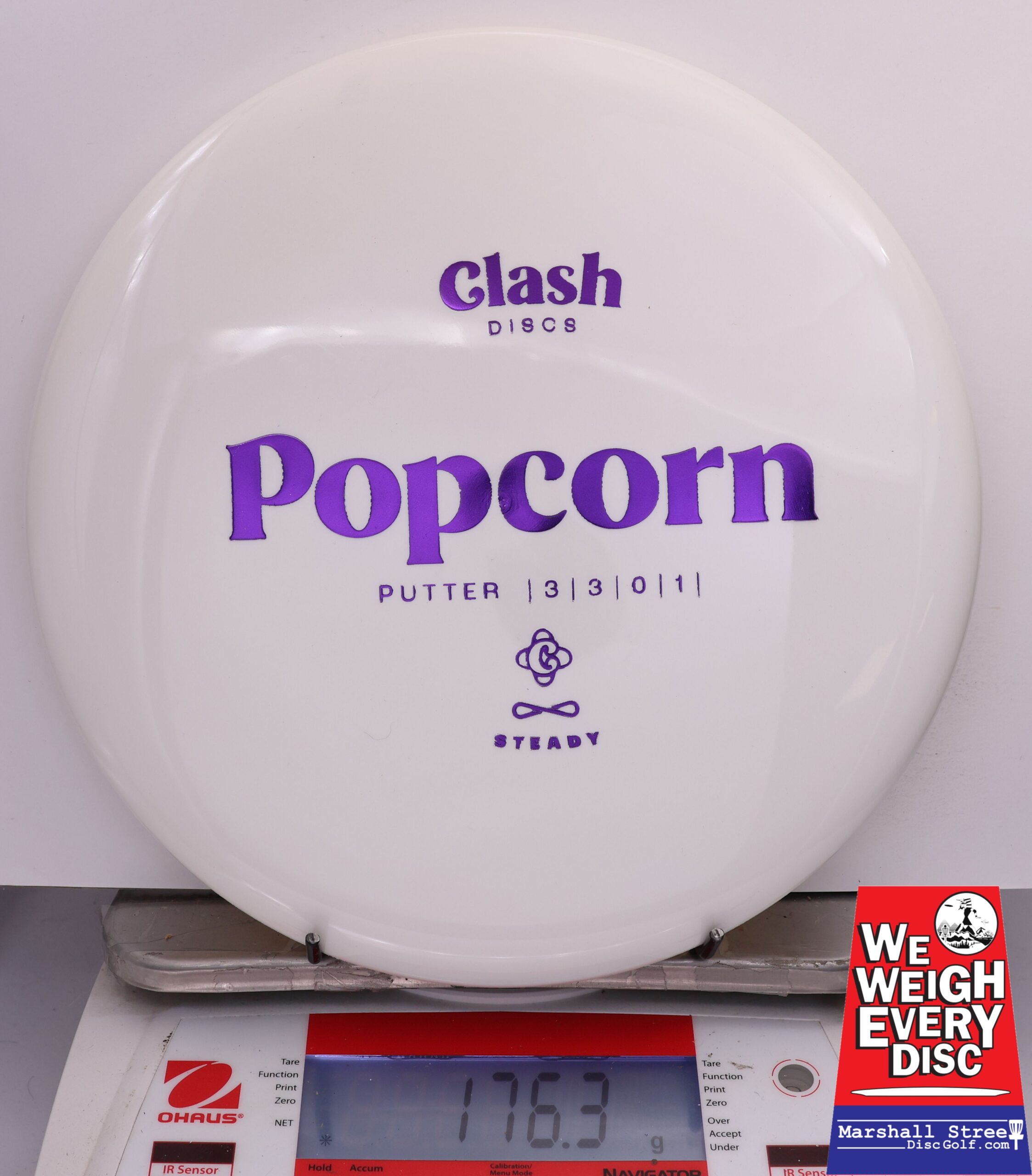 500509 Steady Popcorn - #482 White, 176