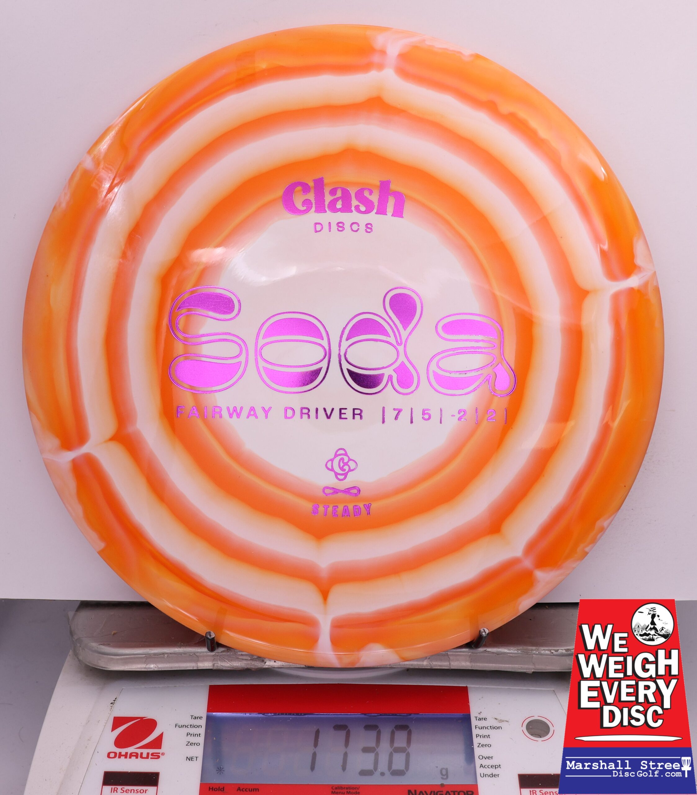 500558 Steady Ring Soda - #478 Orange, 174