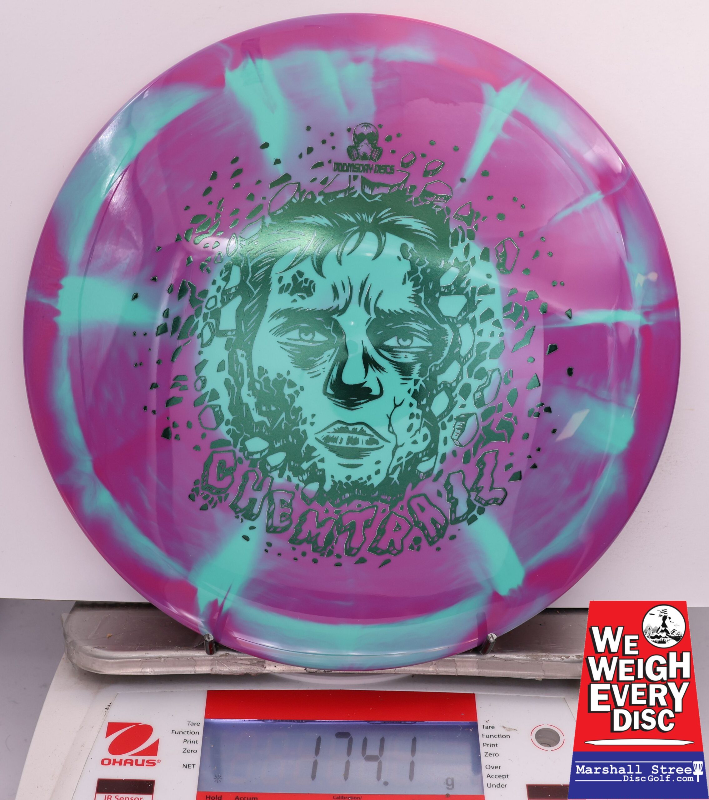 500879 Retina Chemtrail, New Stamp - #487 AquaMagenta, 174