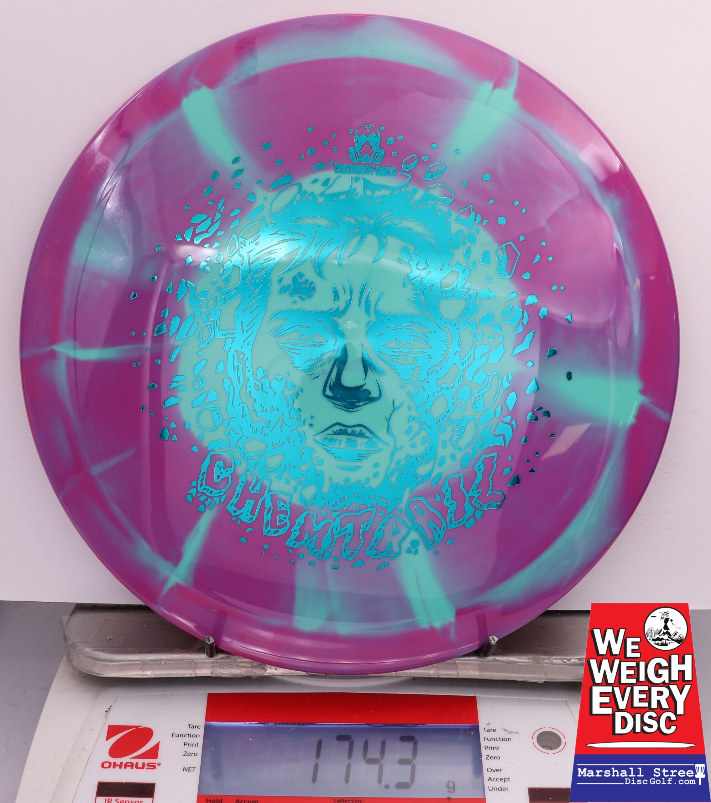 500900 Retina Chemtrail, New Stamp - #489 AquaMagenta, 174