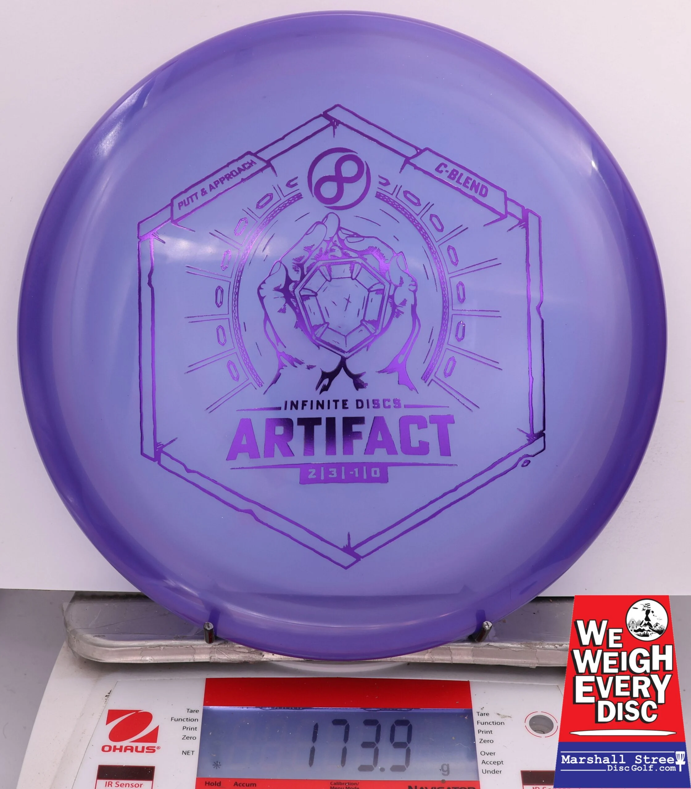 502121 C-Blend Artifact, First Run - #477 Purple, 174