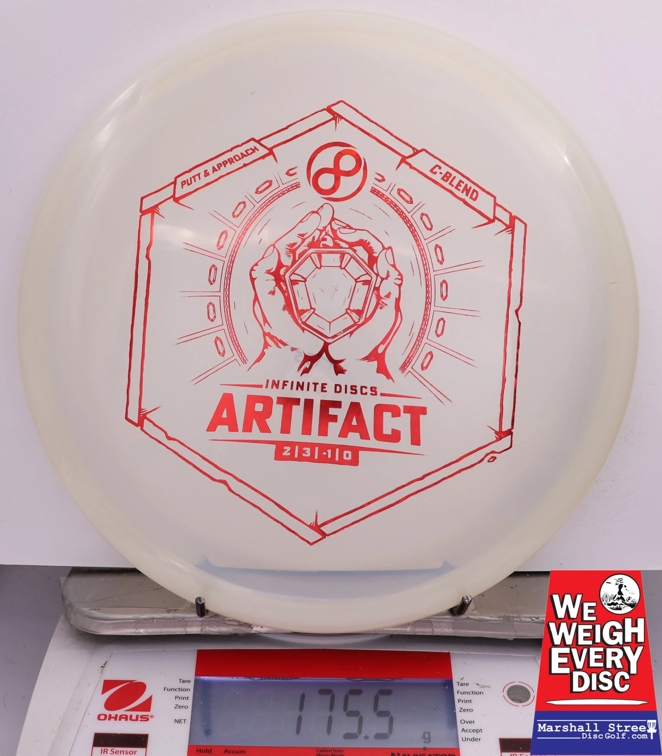 502125 C-Blend Artifact, First Run - #481 White, 176