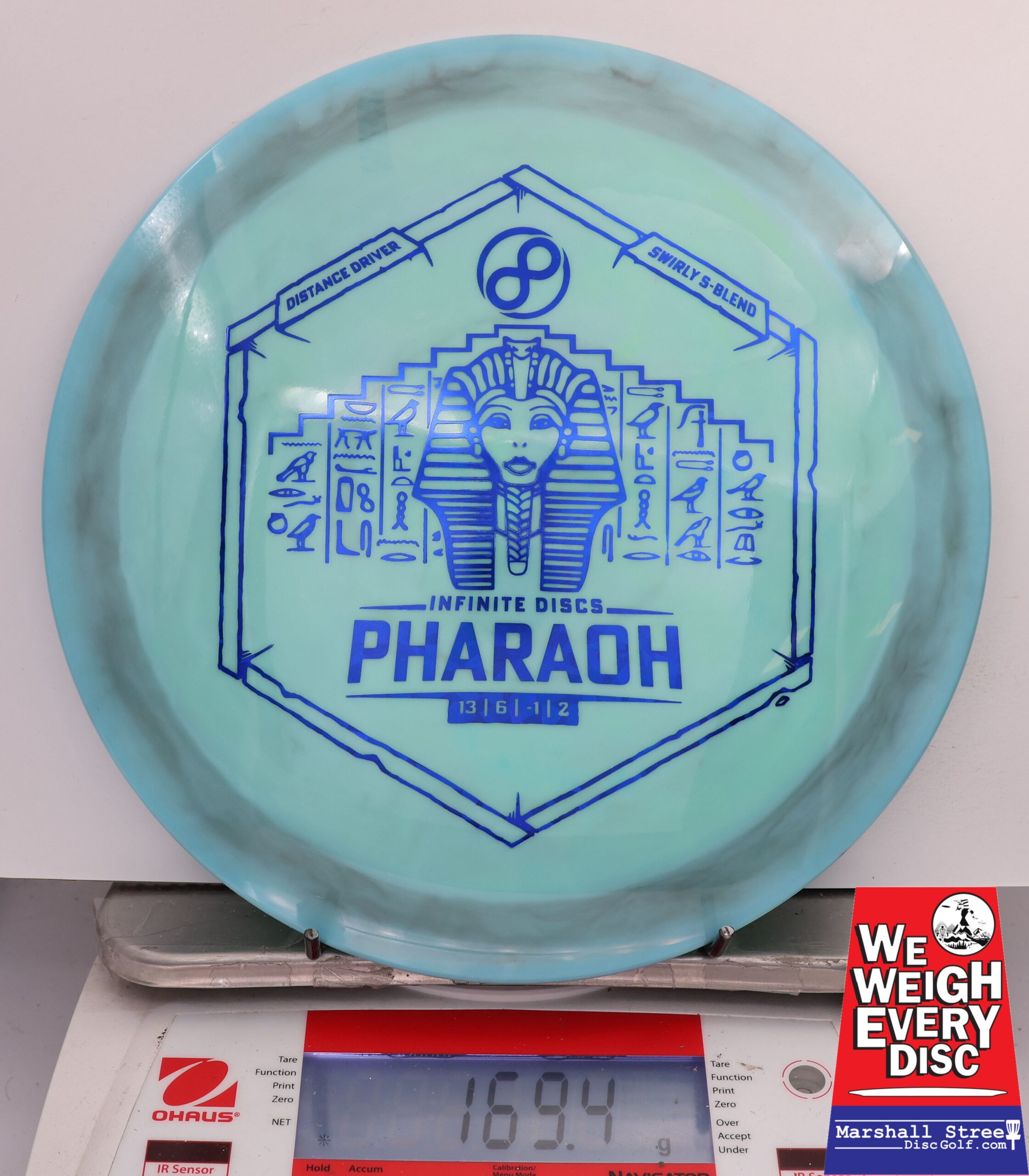 502151 Swirly S-Blend Pharaoh - #477 Aqua, 169