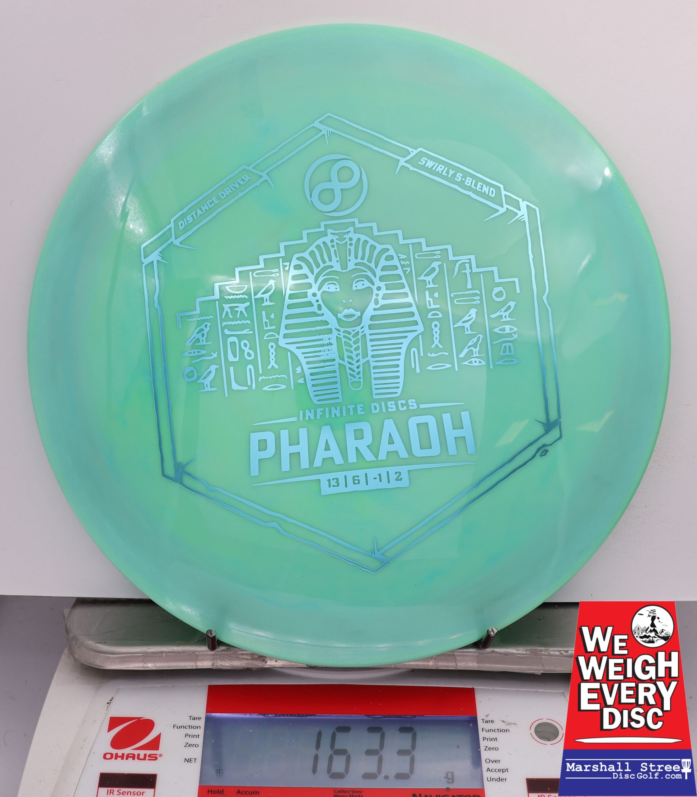 502155 Swirly S-Blend Pharaoh - #481 Aqua, 163