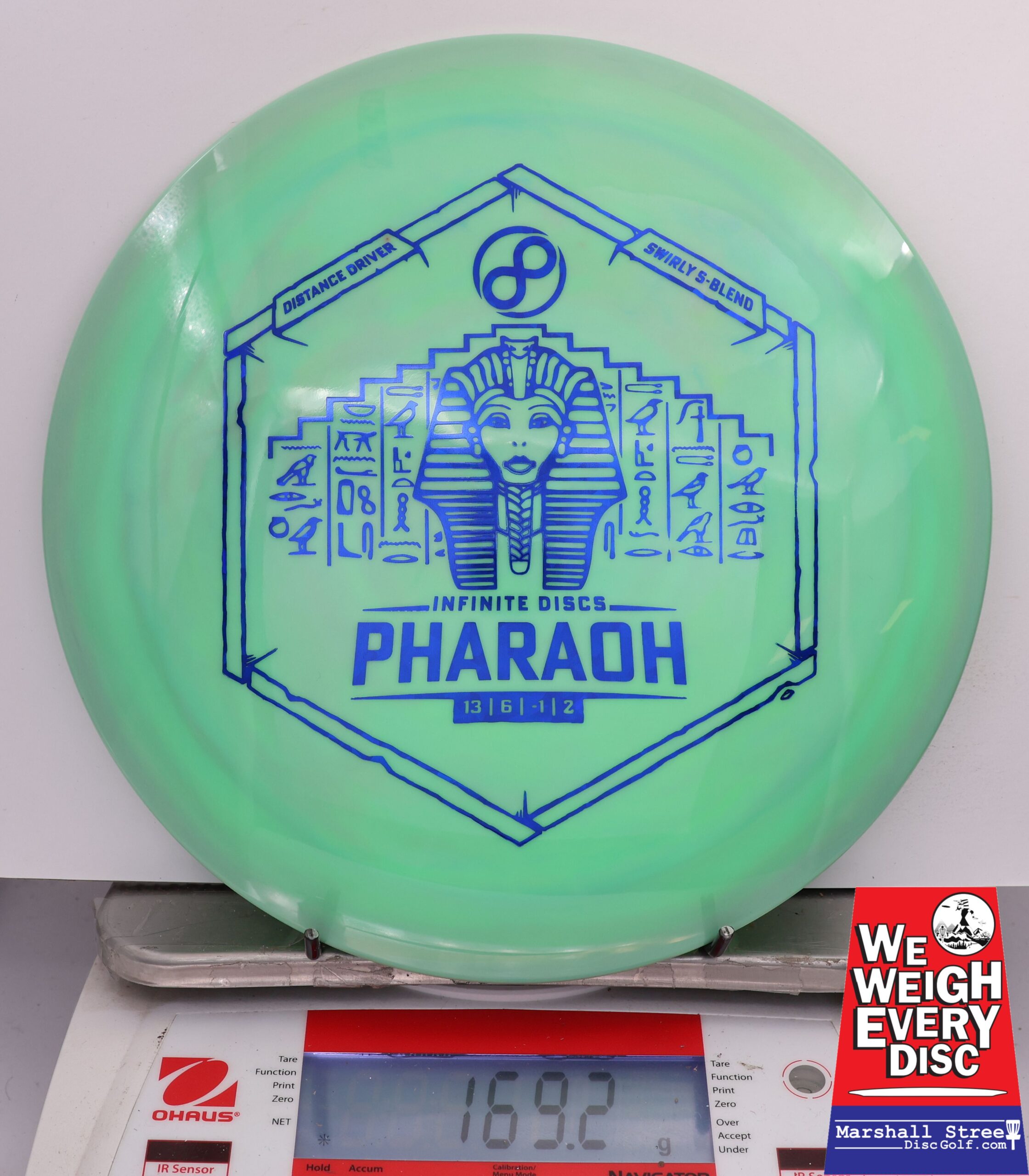 502166 Swirly S-Blend Pharaoh - #482 AquaGreen, 169