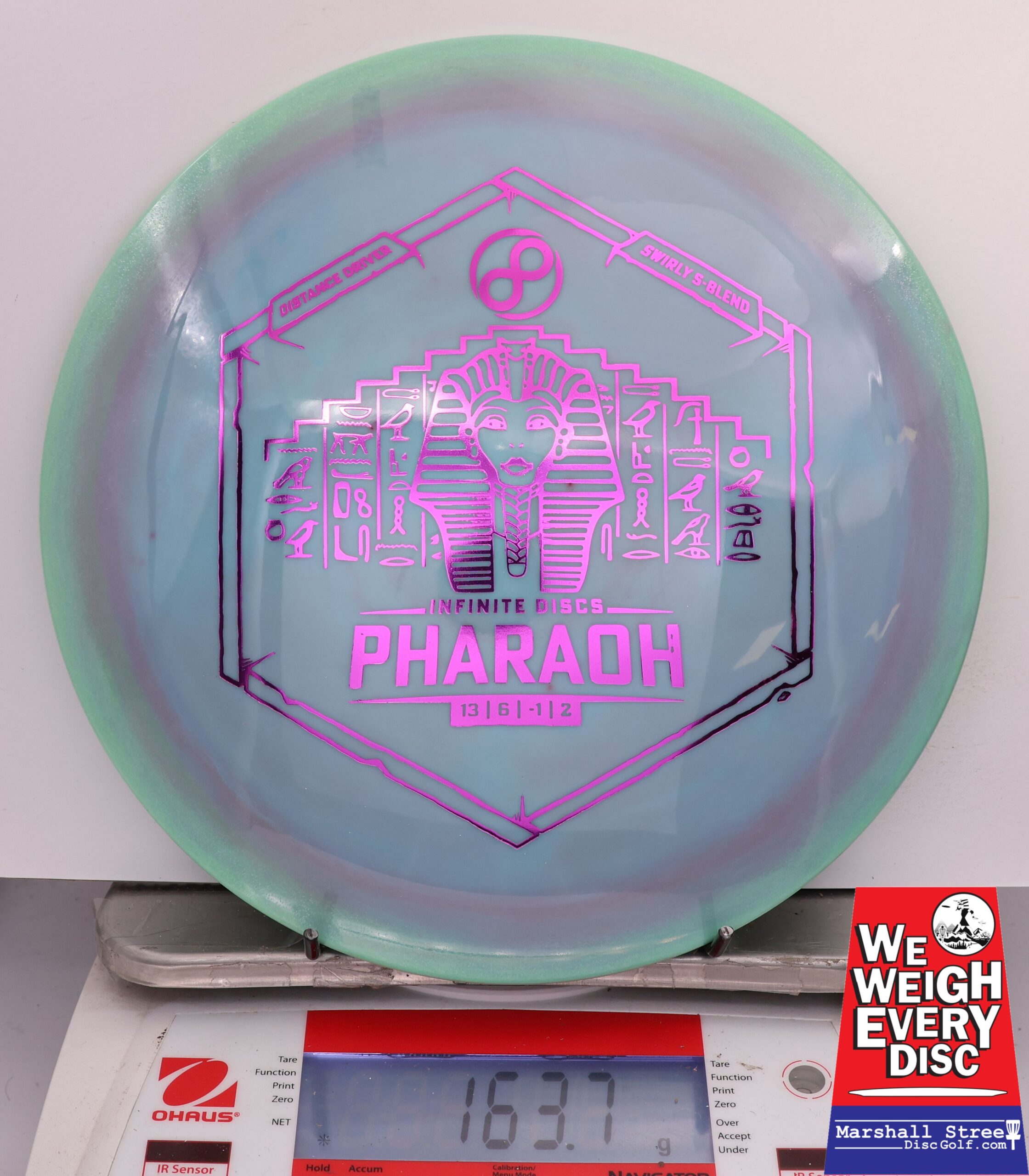 502169 Swirly S-Blend Pharaoh - #485 GreenBlue, 164